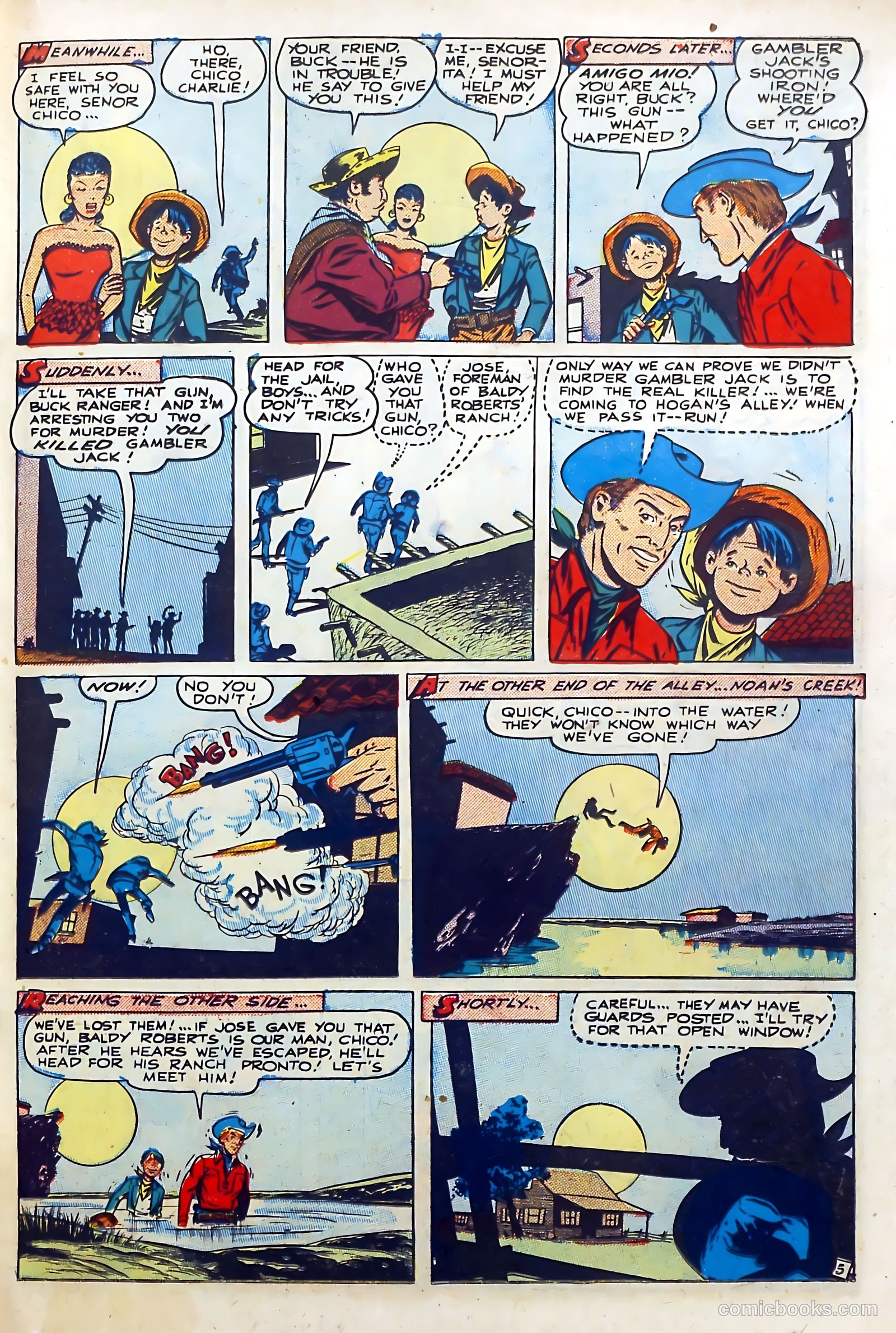 Billy West #5 (1950) — page 21 of 36