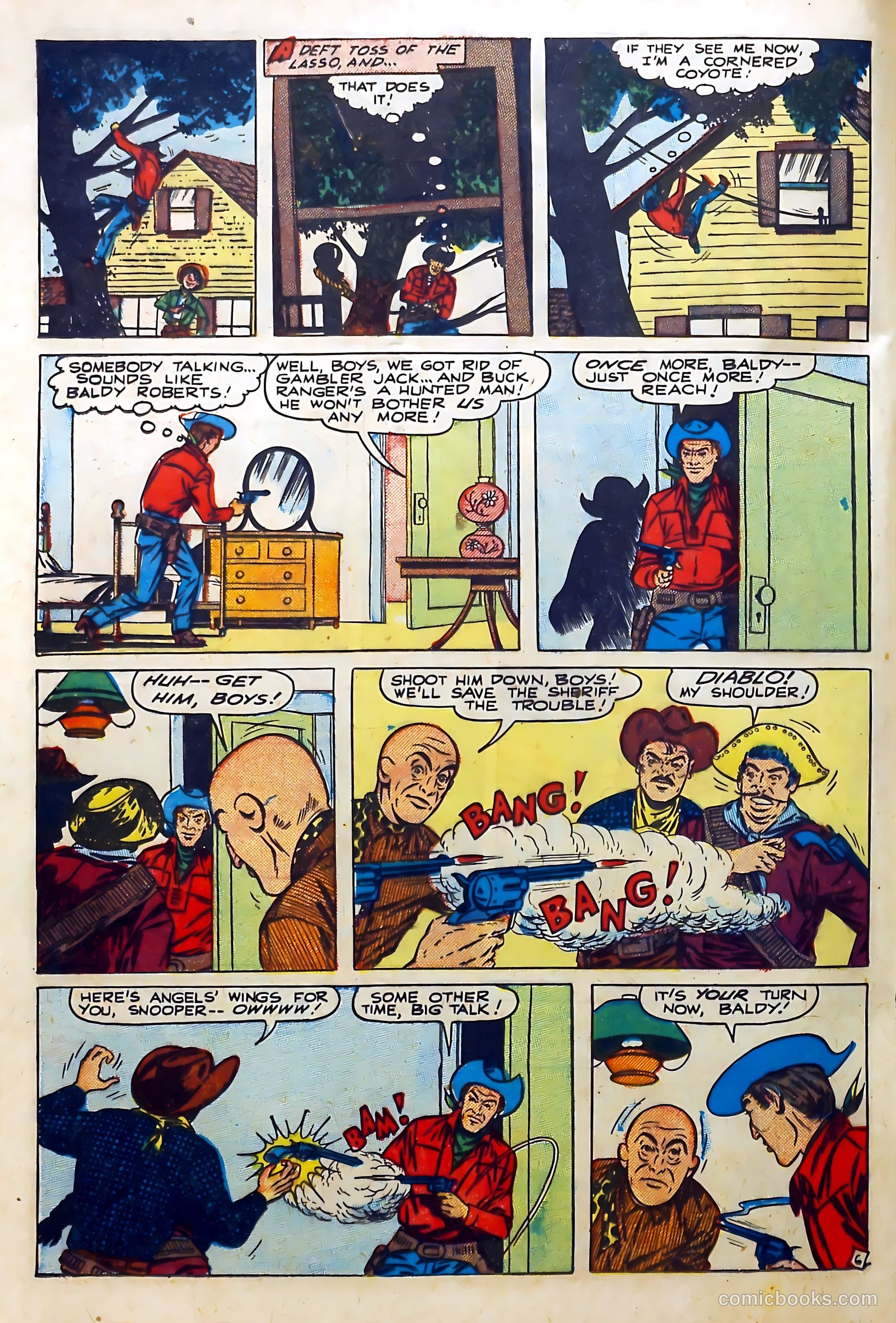Billy West #5 (1950) — page 22 of 36