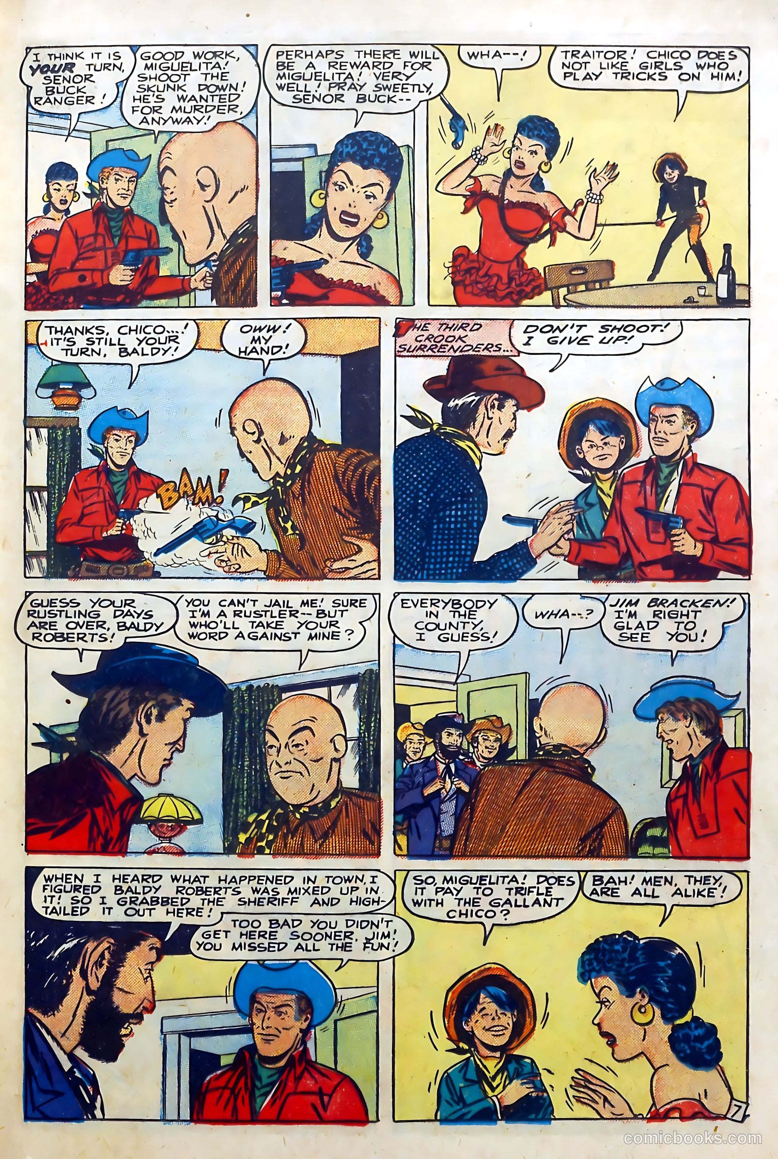 Billy West #5 (1950) — page 23 of 36