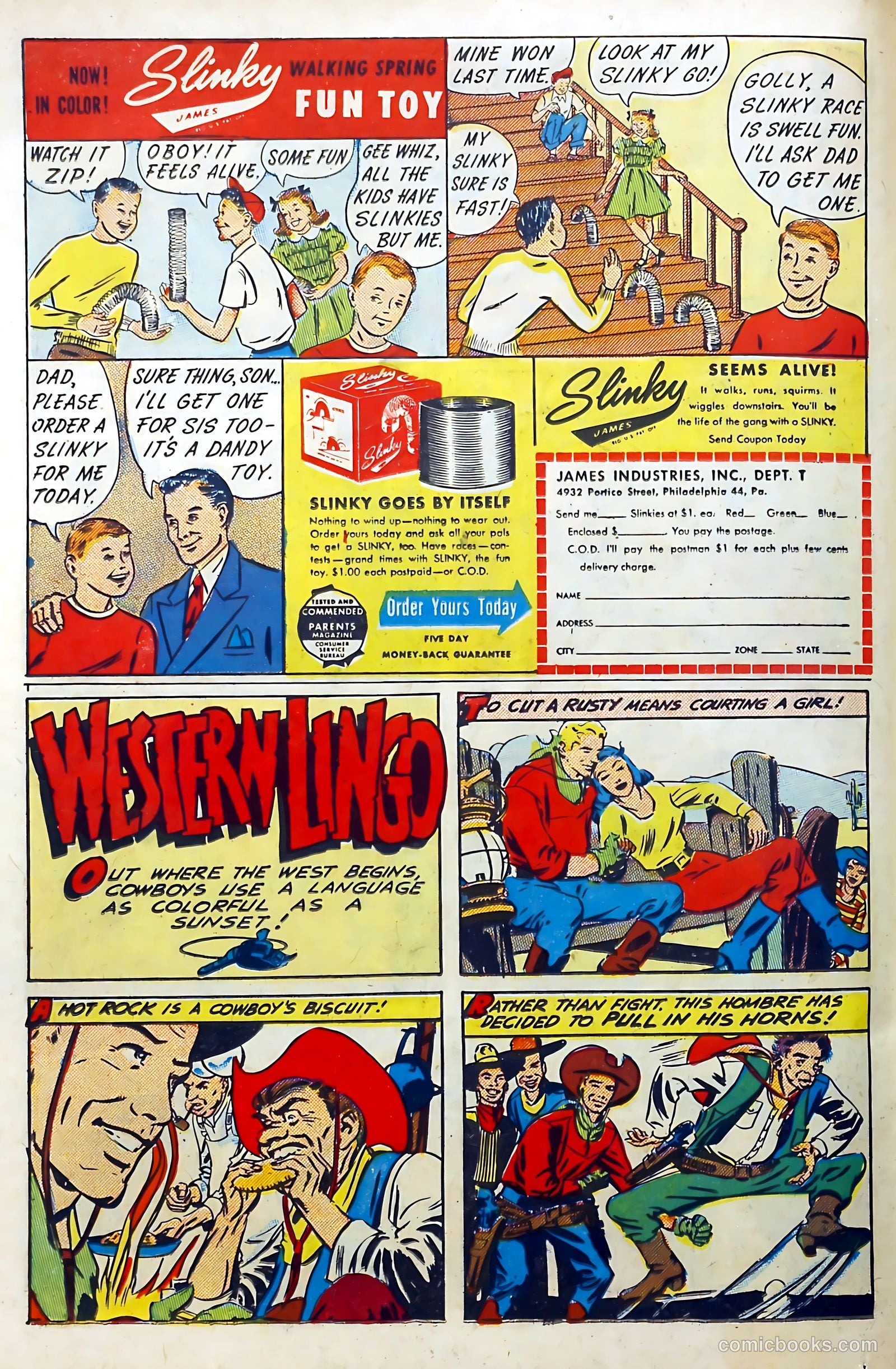 Billy West #5 (1950) — page 24 of 36