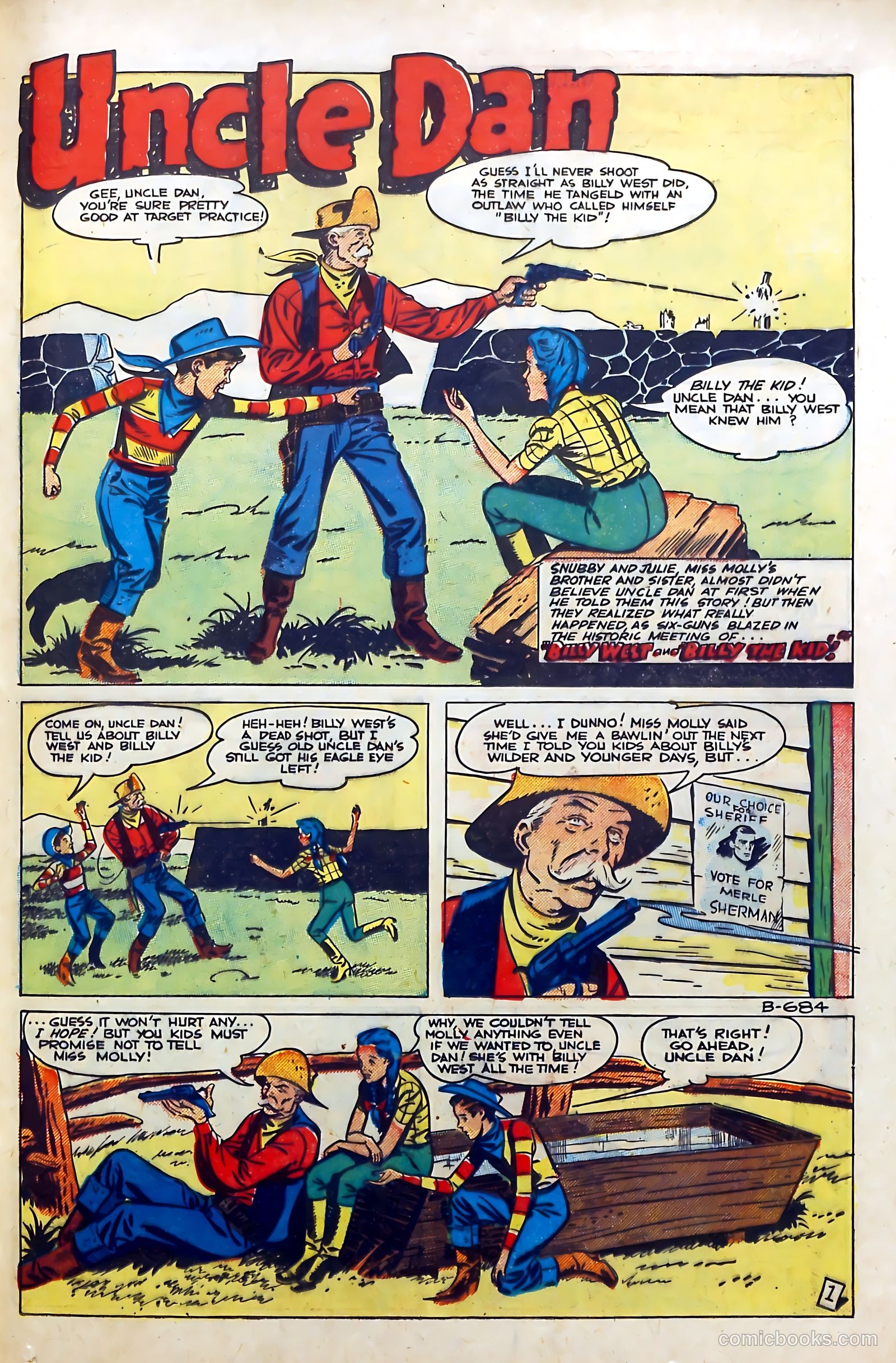 Billy West #5 (1950) — page 25 of 36