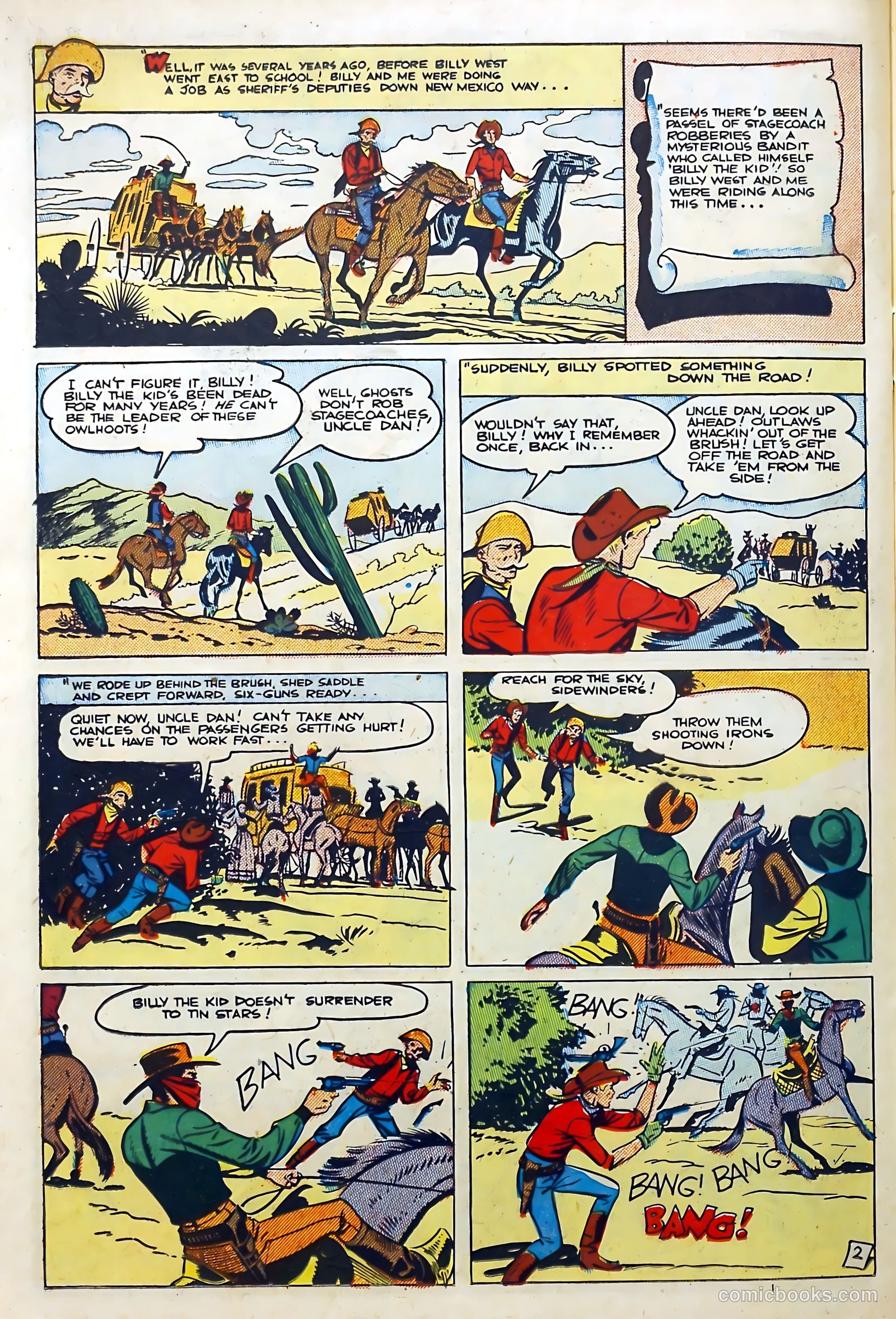 Billy West #5 (1950) — page 26 of 36