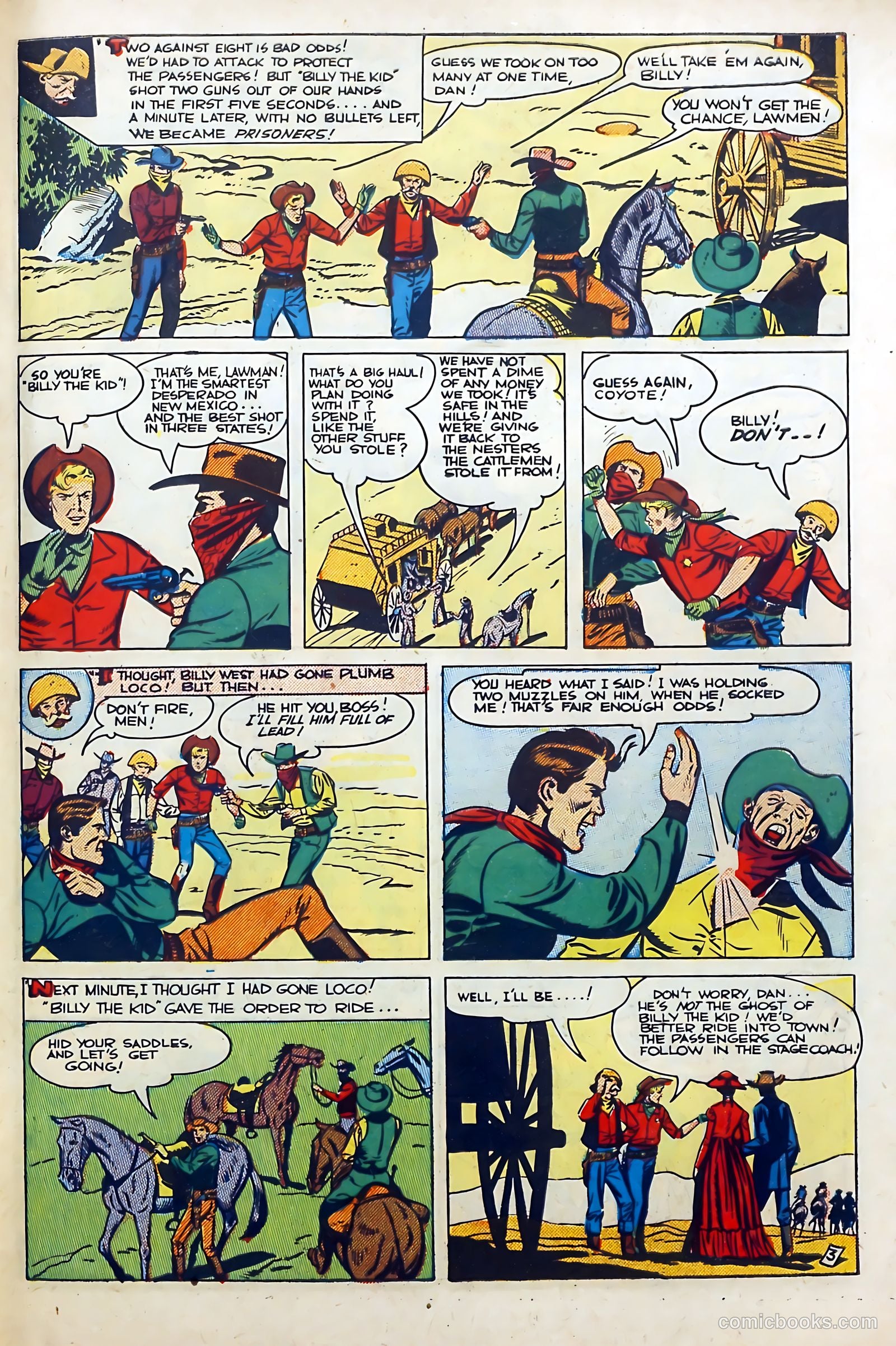 Billy West #5 (1950) — page 27 of 36