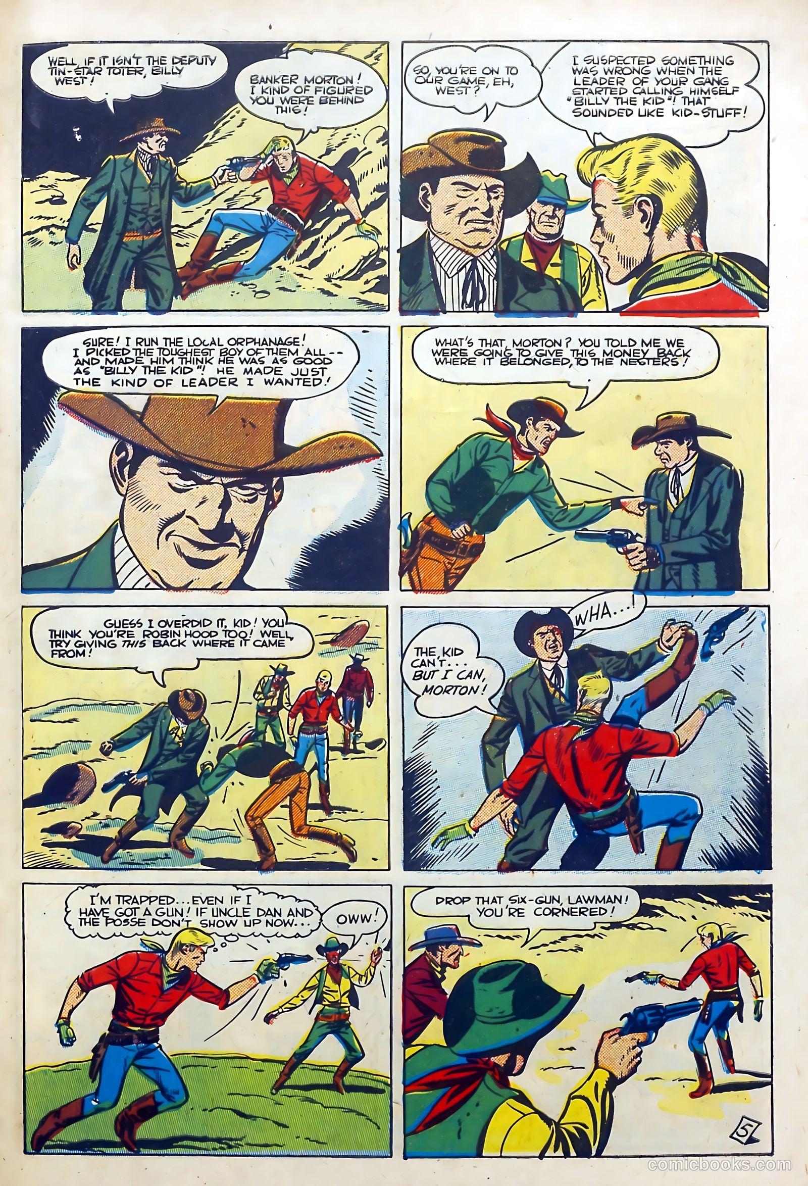 Billy West #5 (1950) — page 29 of 36