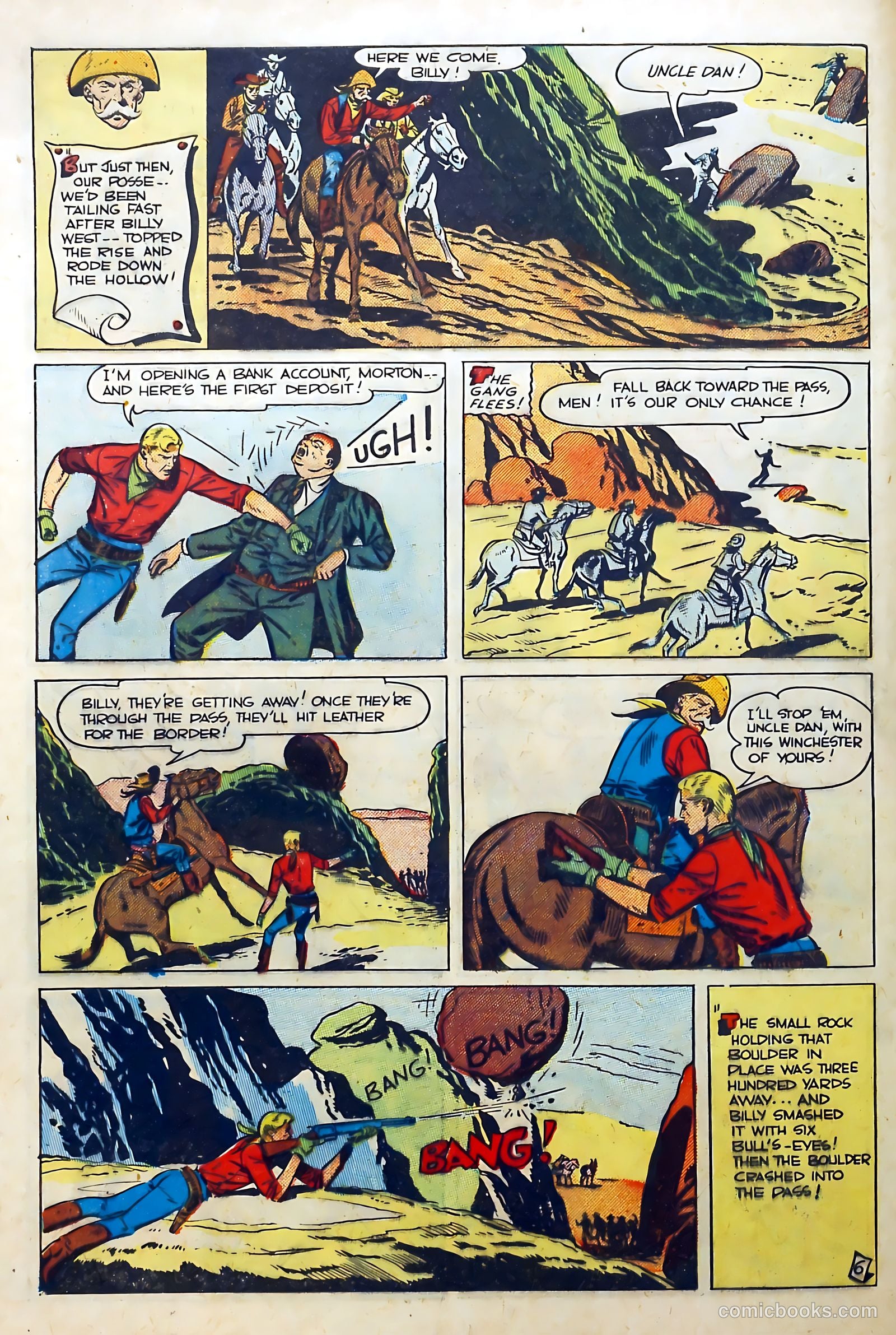 Billy West #5 (1950) — page 30 of 36