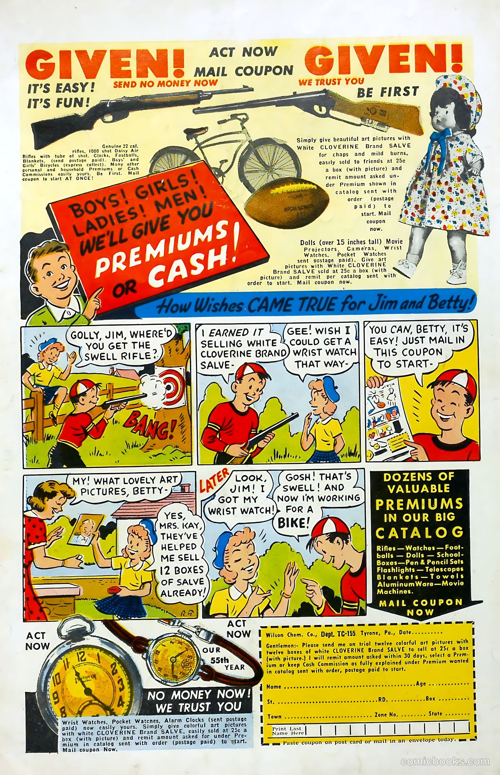 Billy West #5 (1950) — page 36 of 36