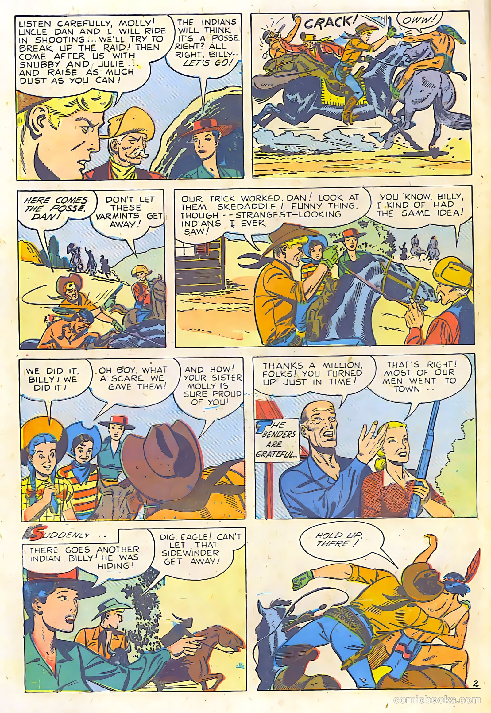Billy West #6 (1950) — page 4 of 36