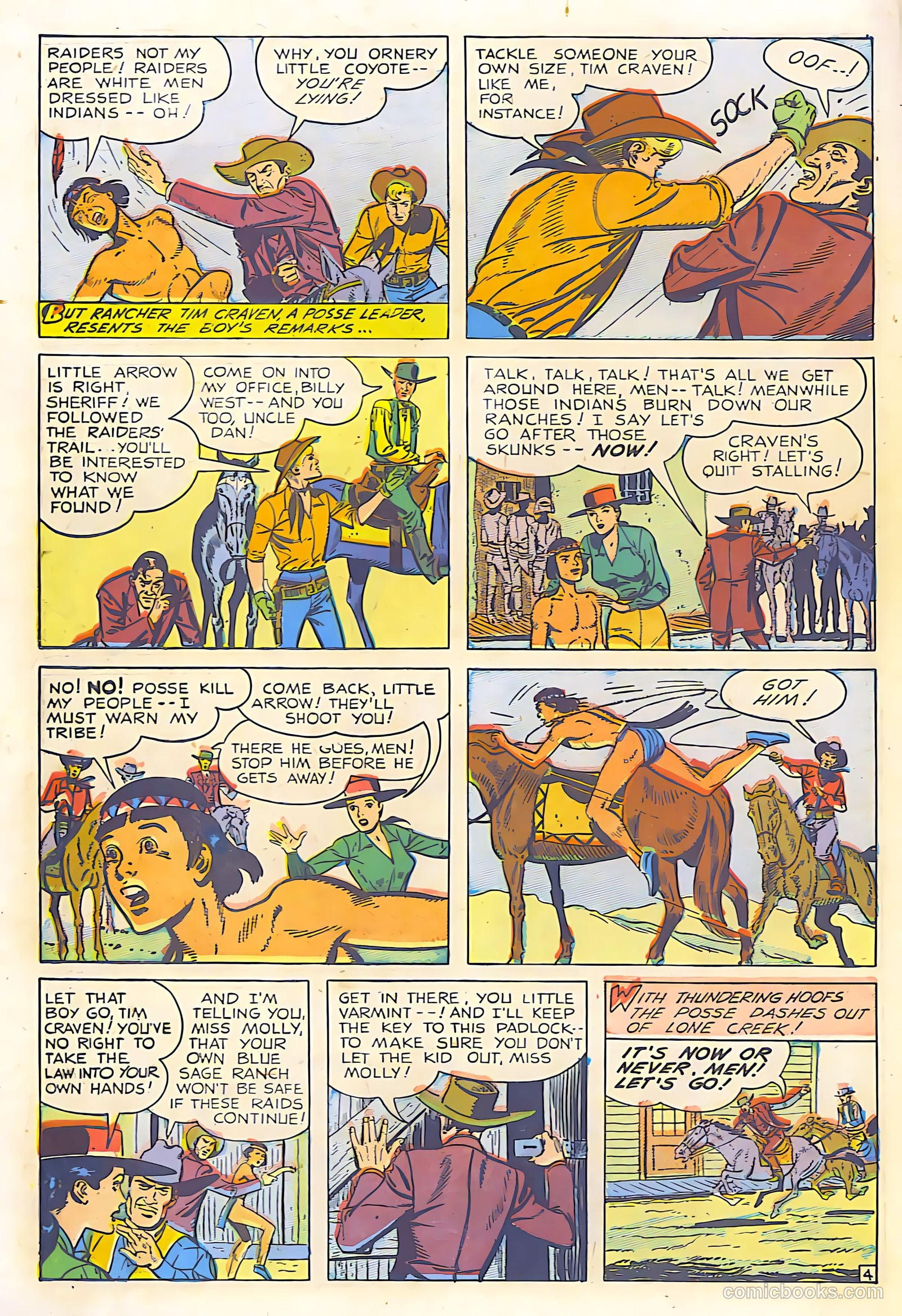 Billy West #6 (1950) — page 6 of 36