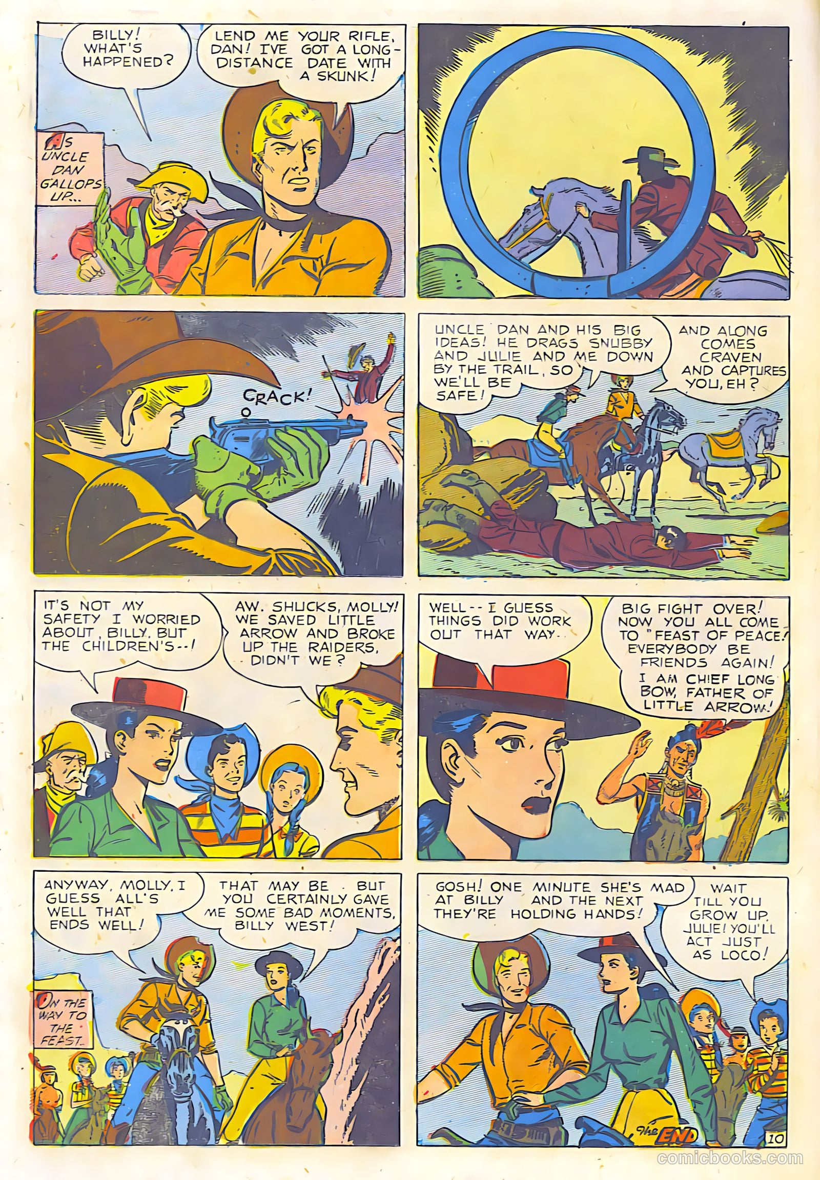 Billy West #6 (1950) — page 12 of 36