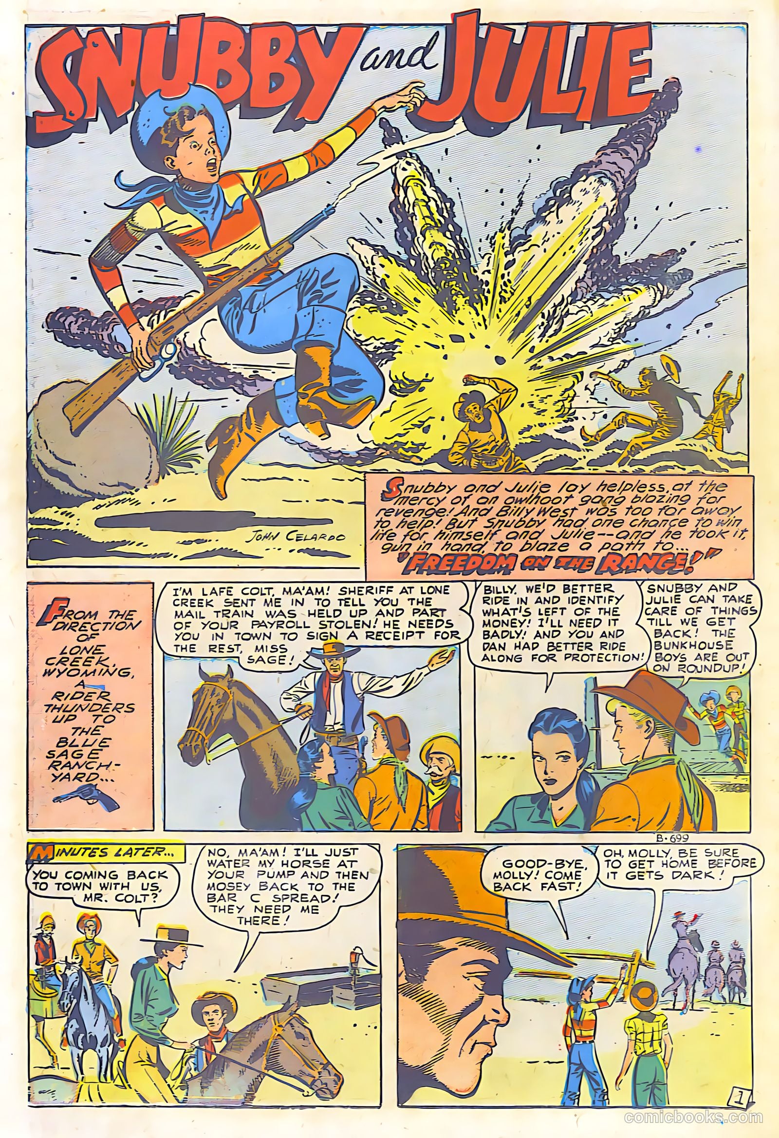Billy West #6 (1950) — page 14 of 36