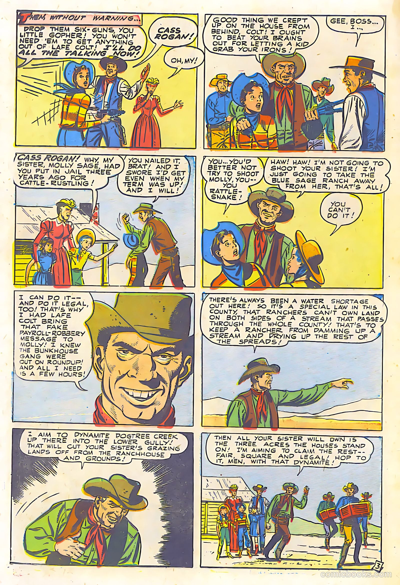 Billy West #6 (1950) — page 16 of 36