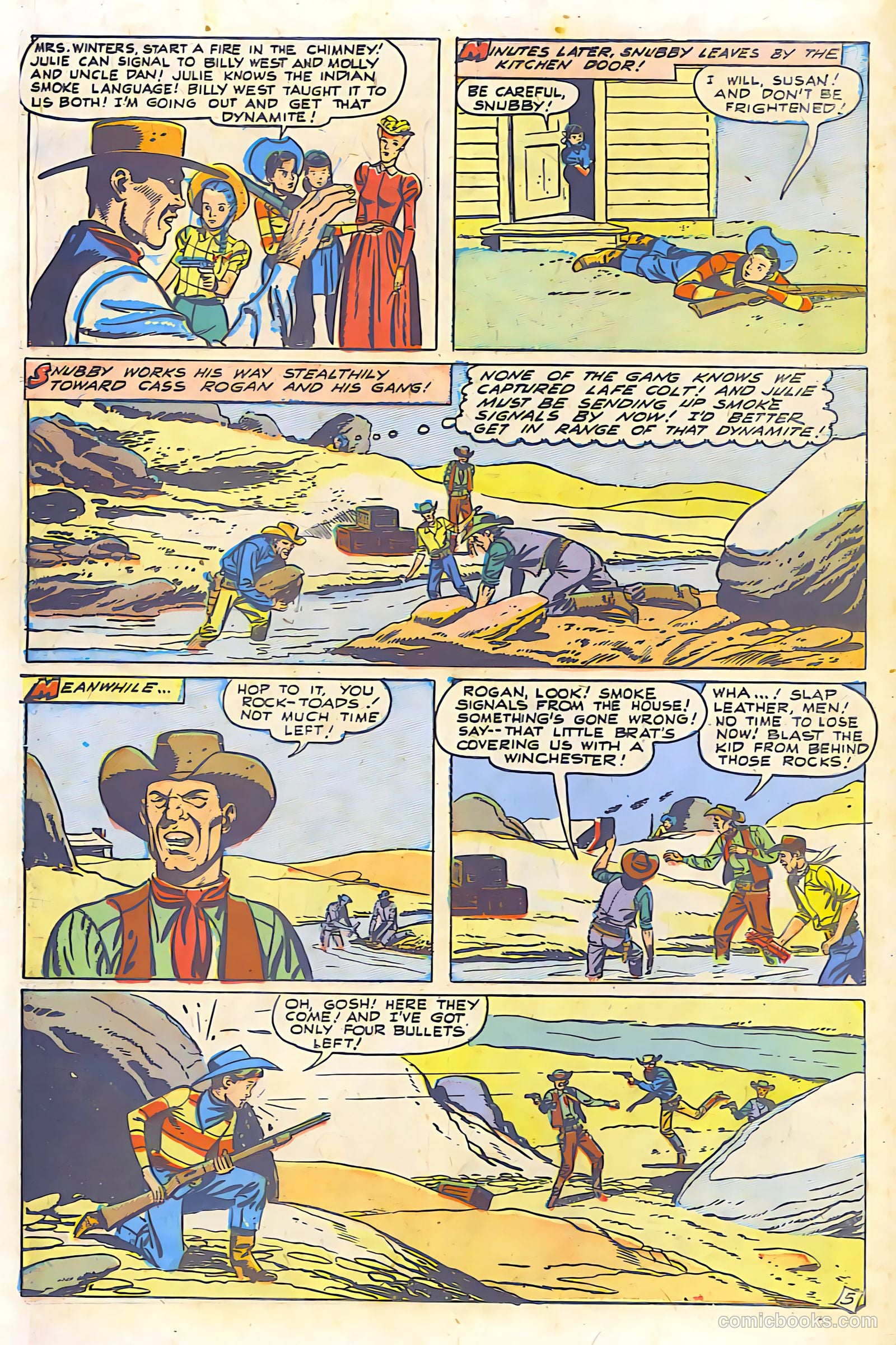 Billy West #6 (1950) — page 18 of 36
