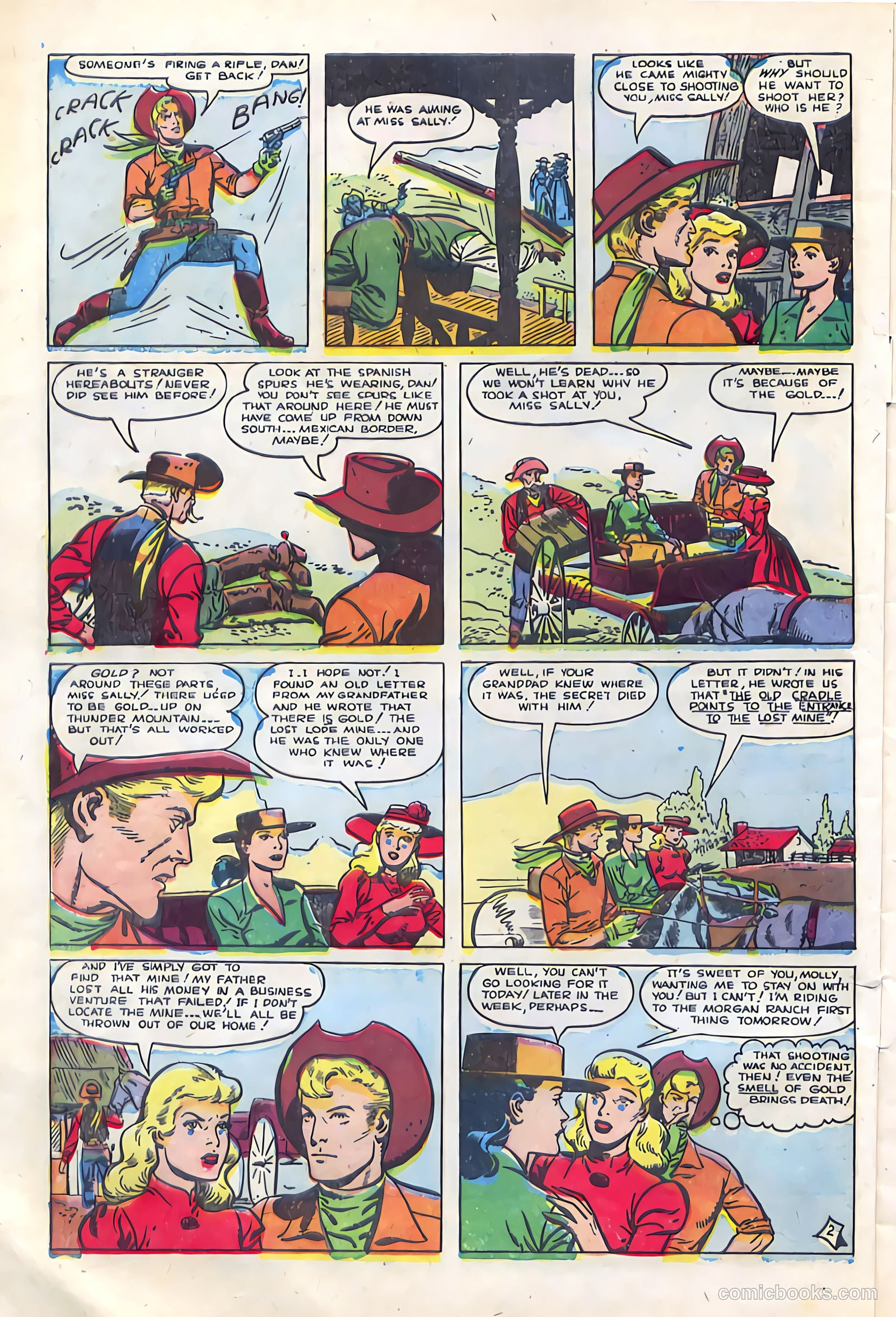 Billy West #7 (1950) — page 4 of 36