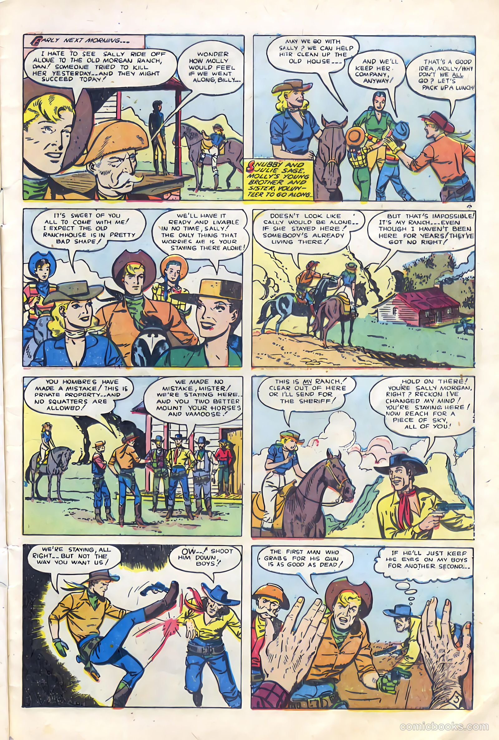 Billy West #7 (1950) — page 5 of 36