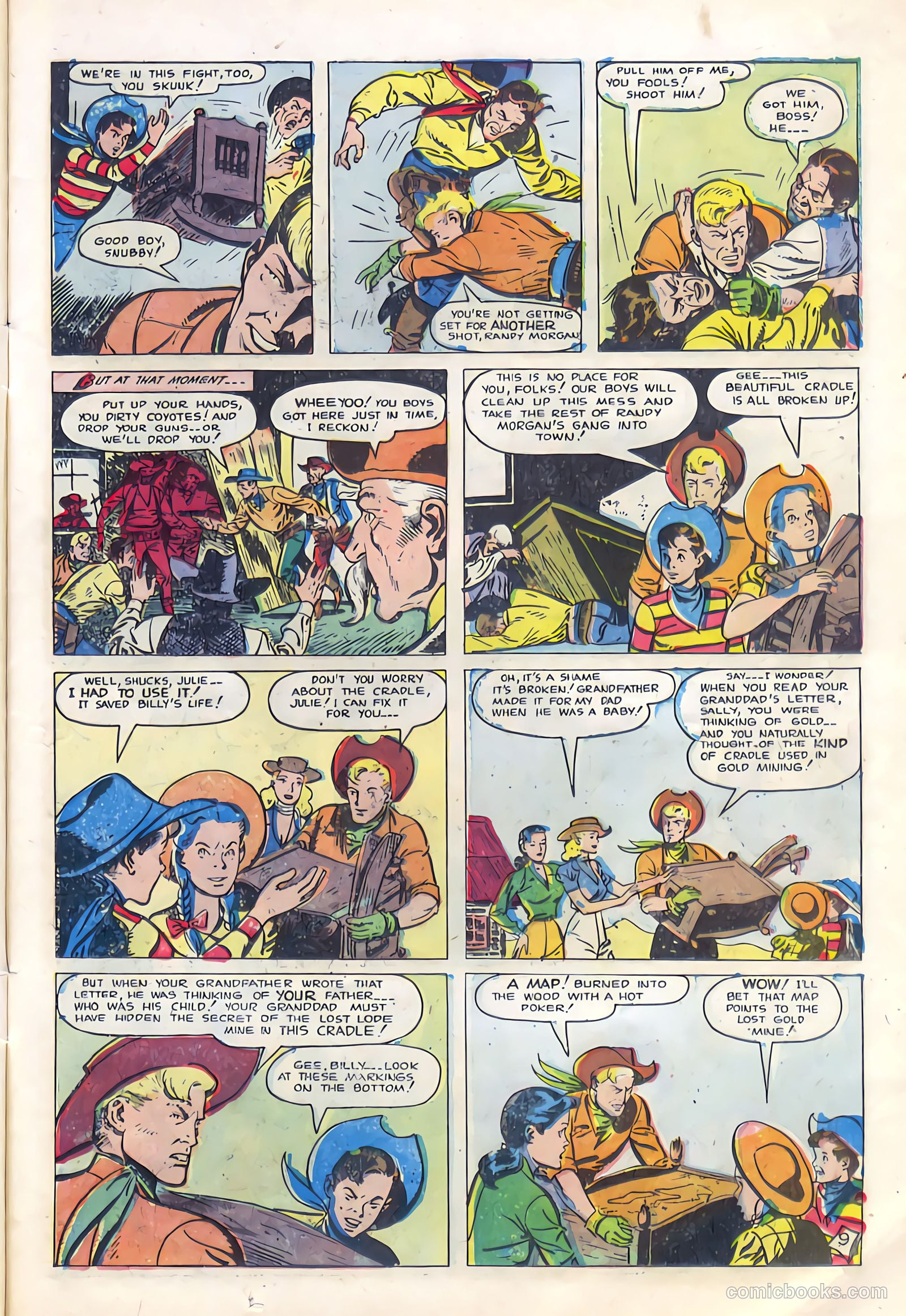 Billy West #7 (1950) — page 11 of 36