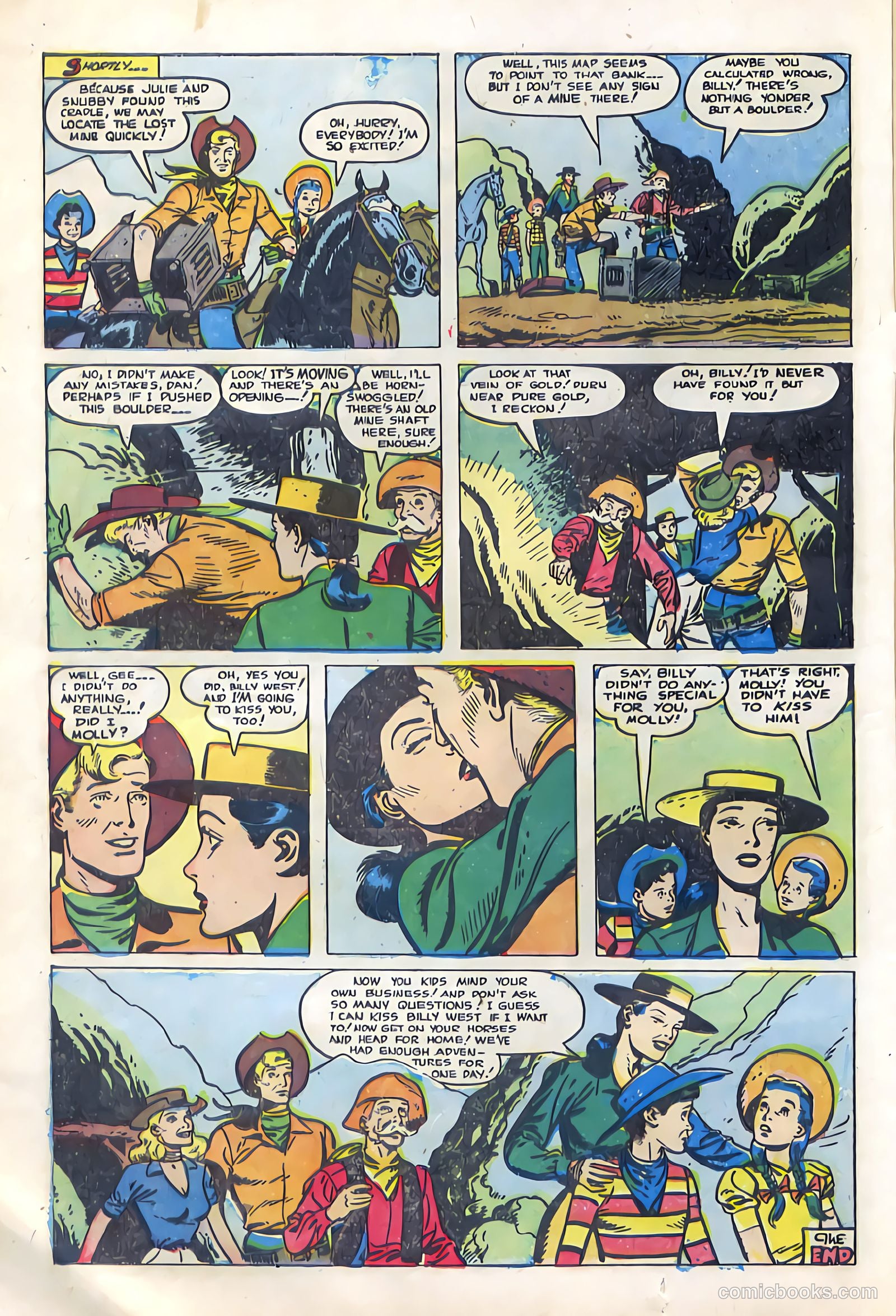 Billy West #7 (1950) — page 12 of 36