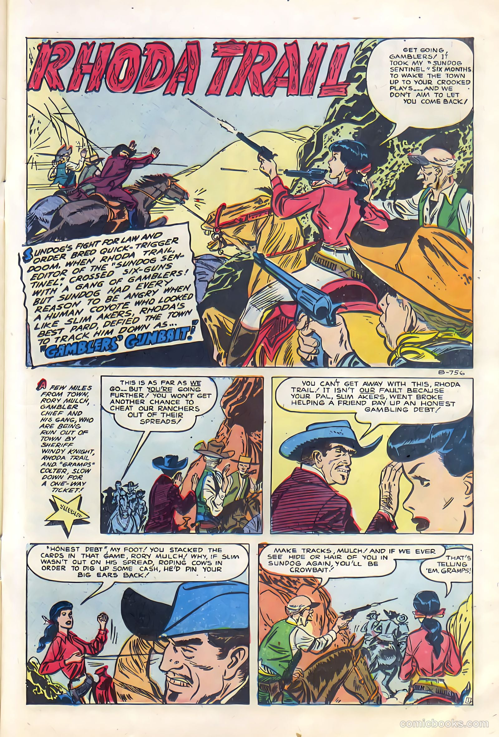 Billy West #7 (1950) — page 15 of 36