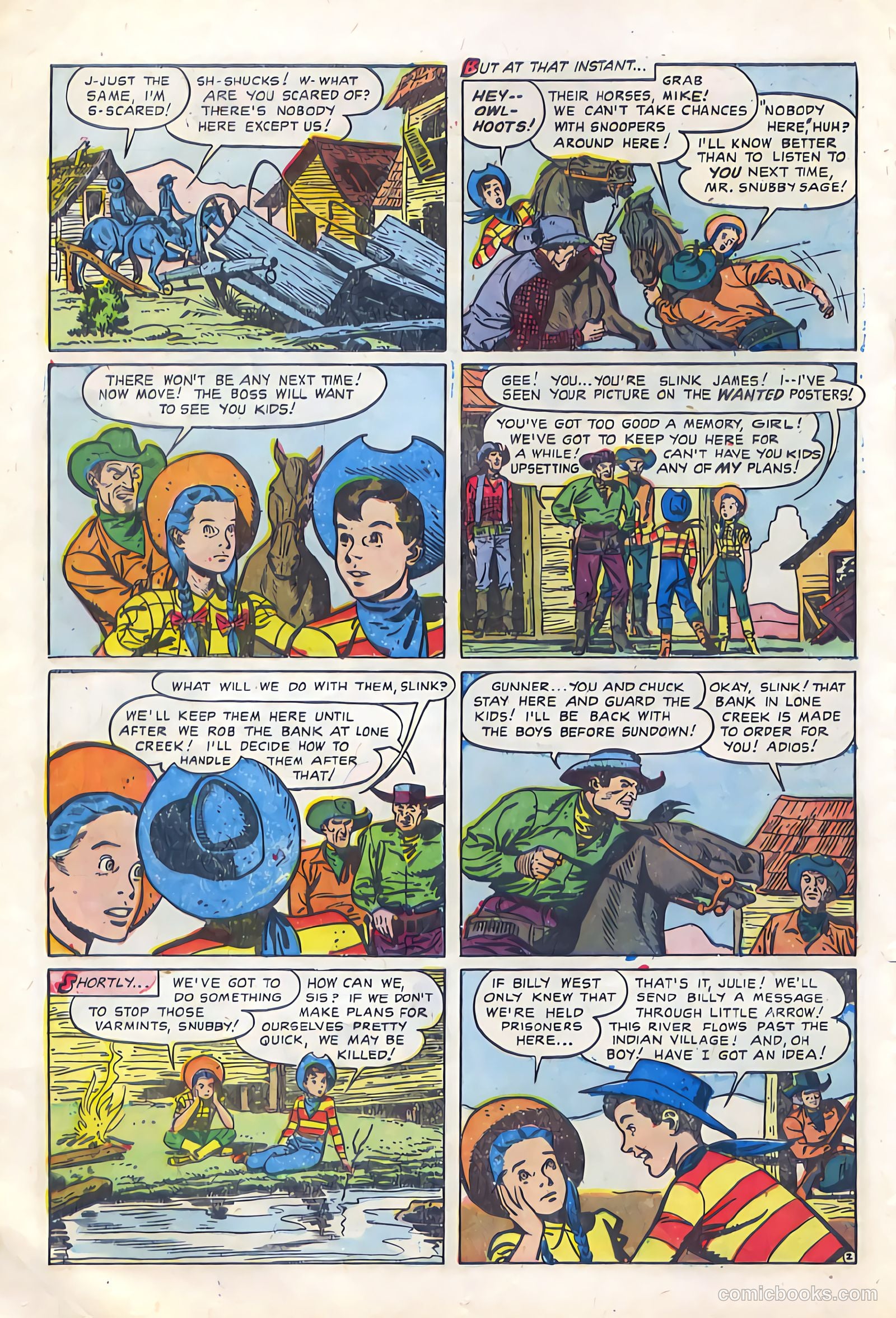 Billy West #7 (1950) — page 24 of 36