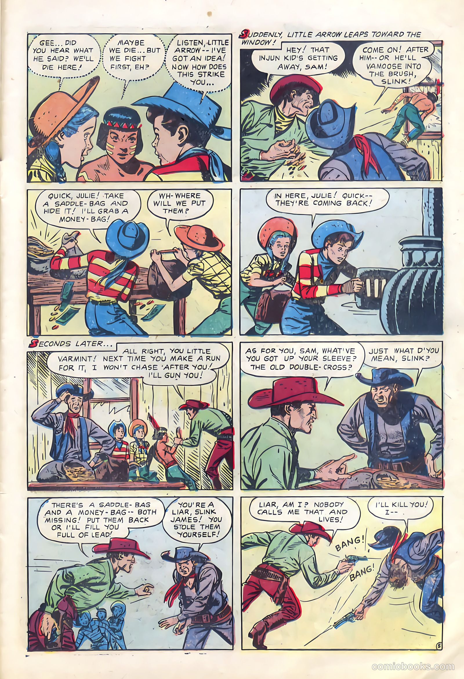 Billy West #7 (1950) — page 27 of 36