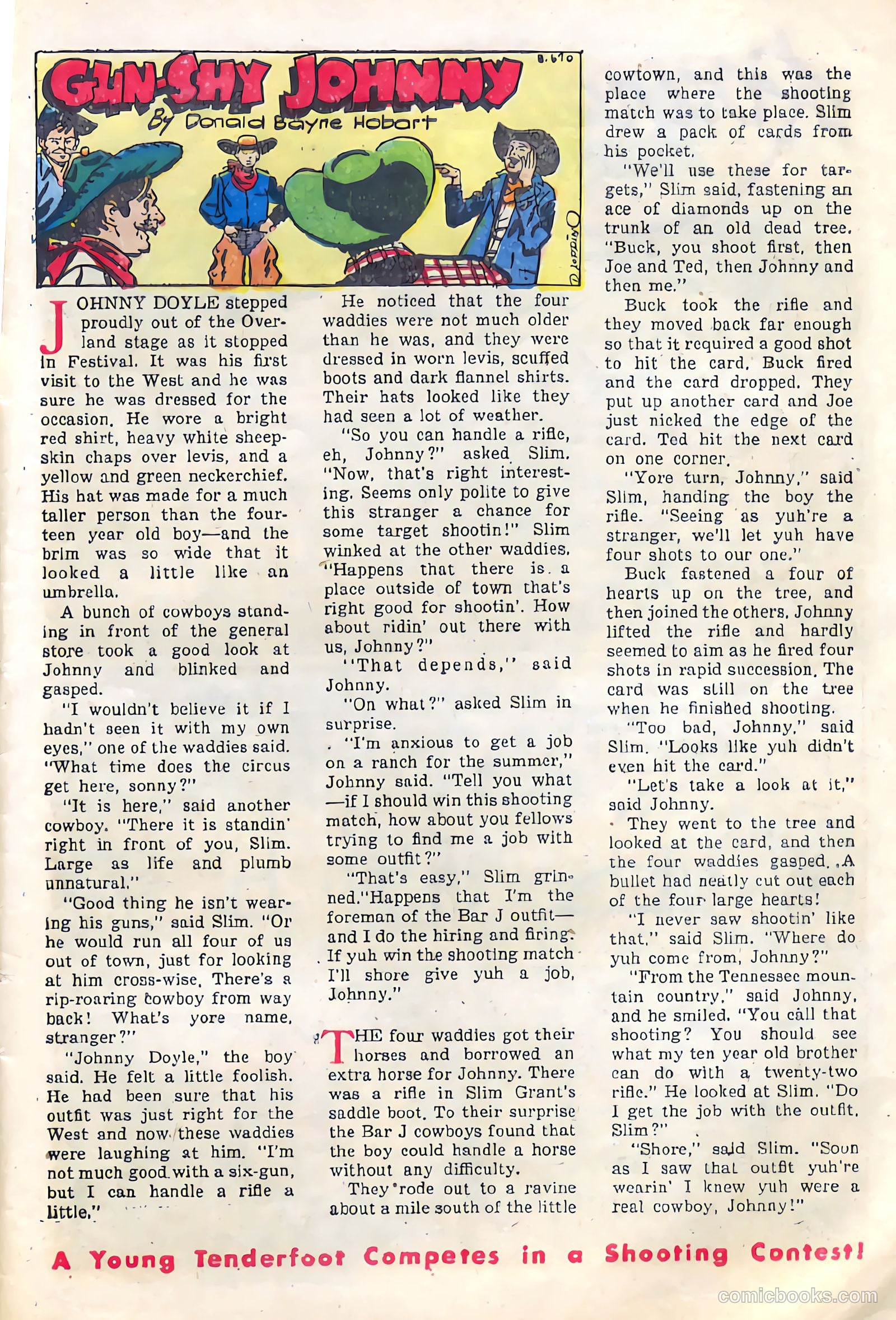 Billy West #7 (1950) — page 29 of 36