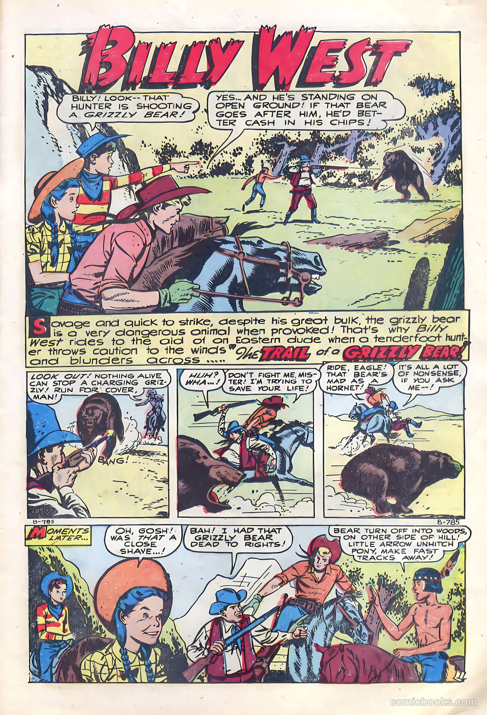 Billy West #7 (1950) — page 31 of 36