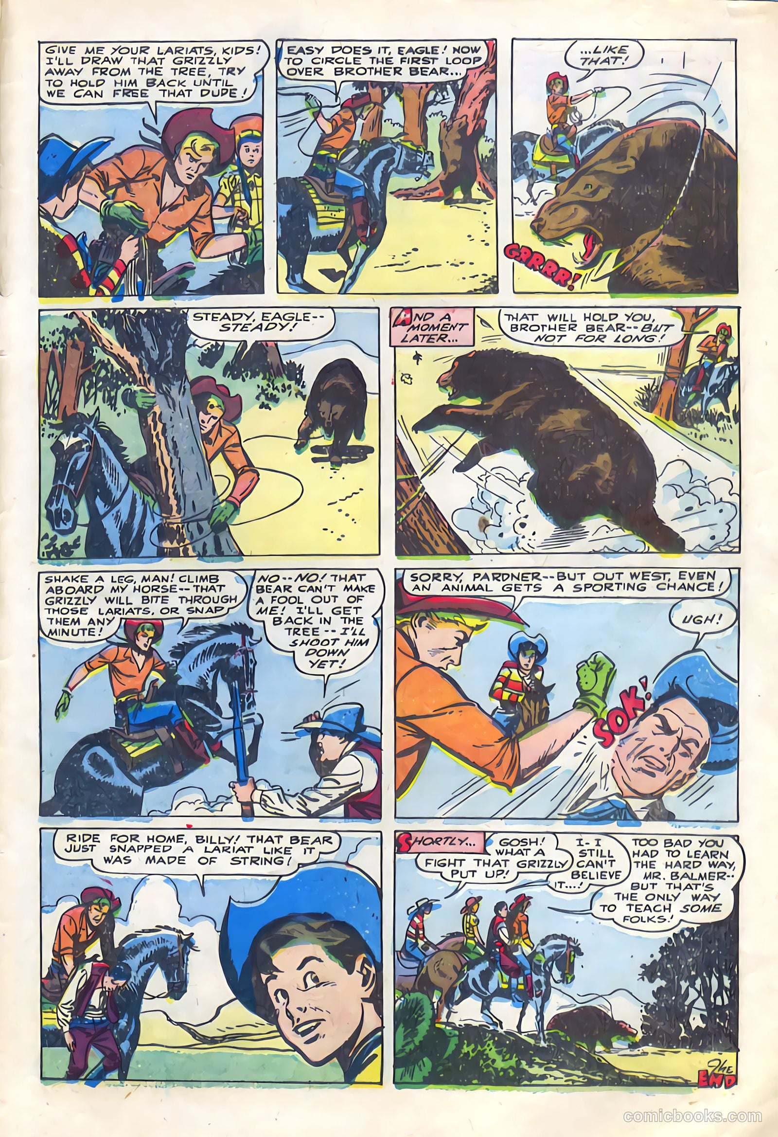 Billy West #7 (1950) — page 33 of 36