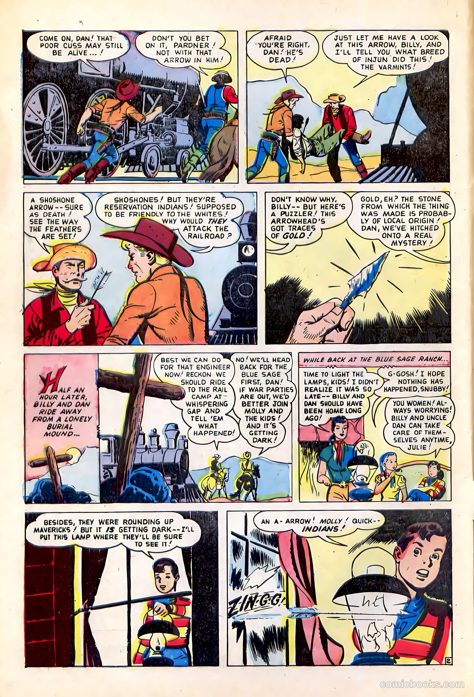 Billy West #8 (1950) — page 4 of 36