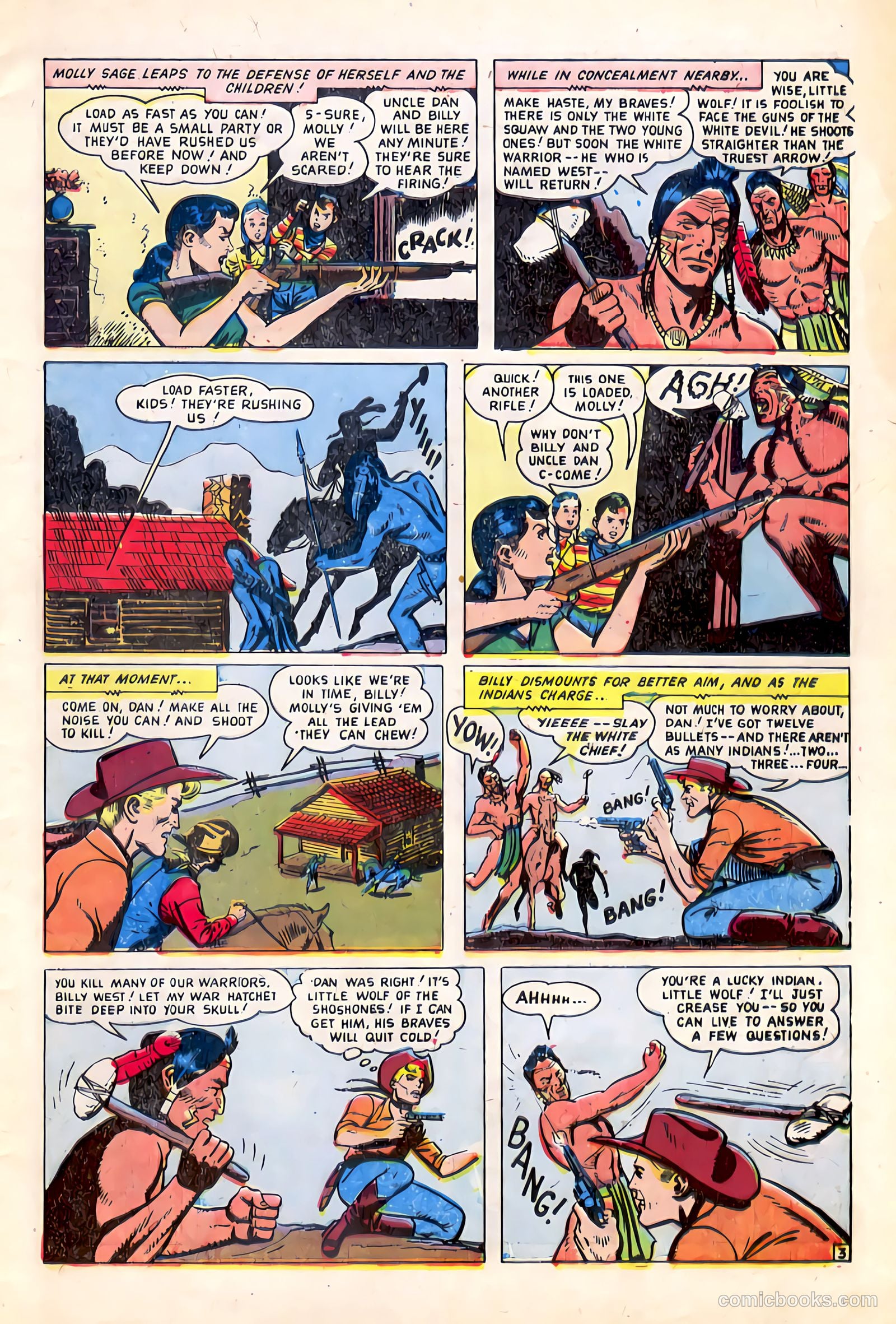 Billy West #8 (1950) — page 5 of 36