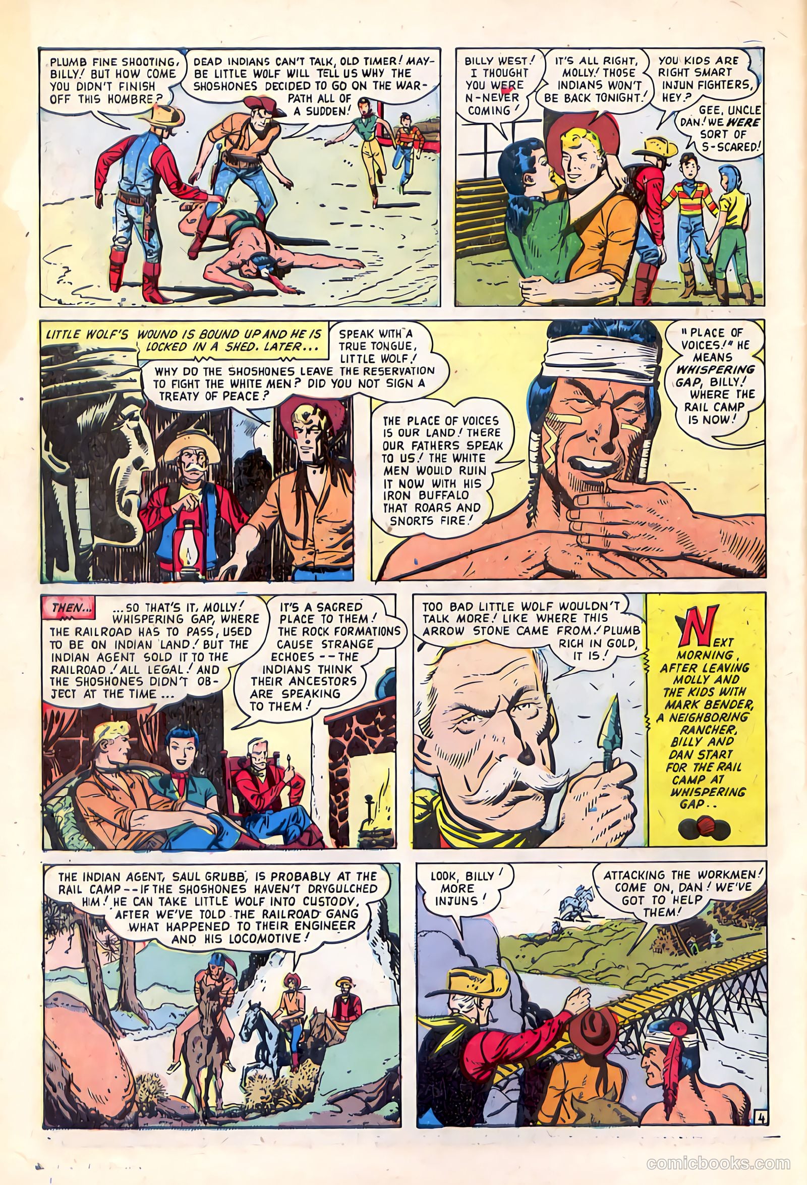 Billy West #8 (1950) — page 6 of 36