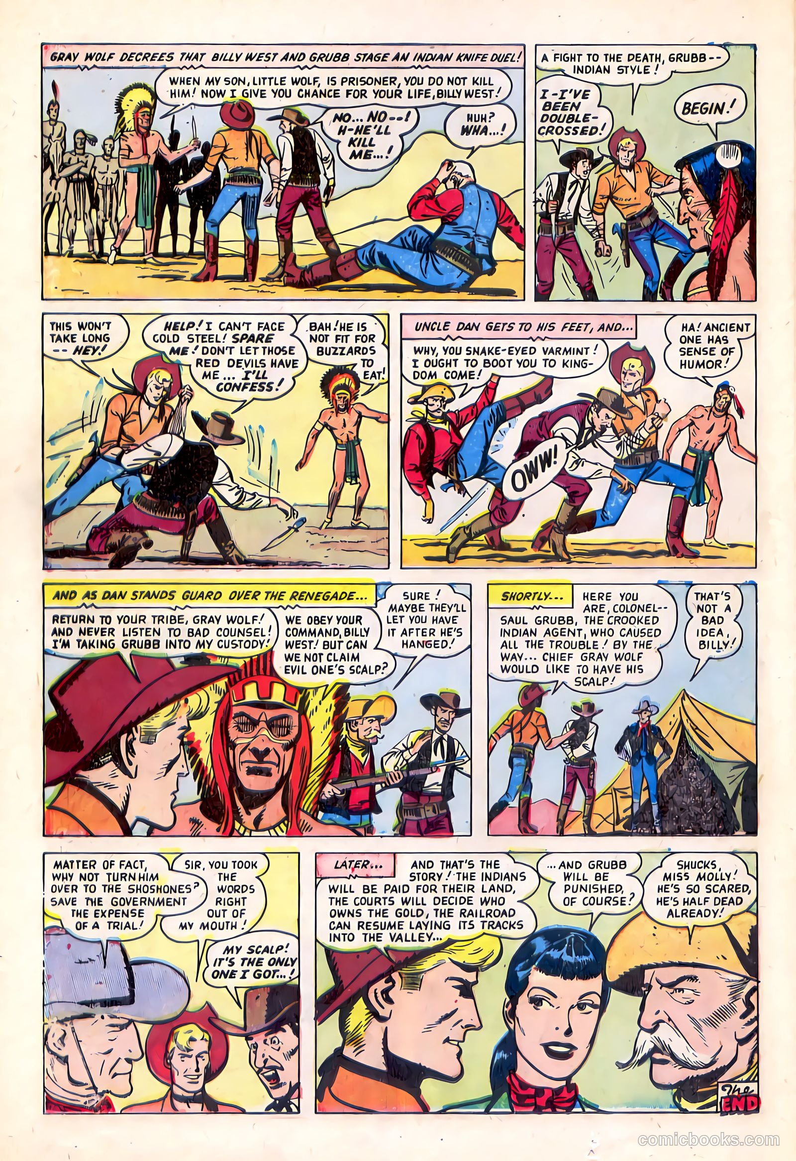 Billy West #8 (1950) — page 12 of 36