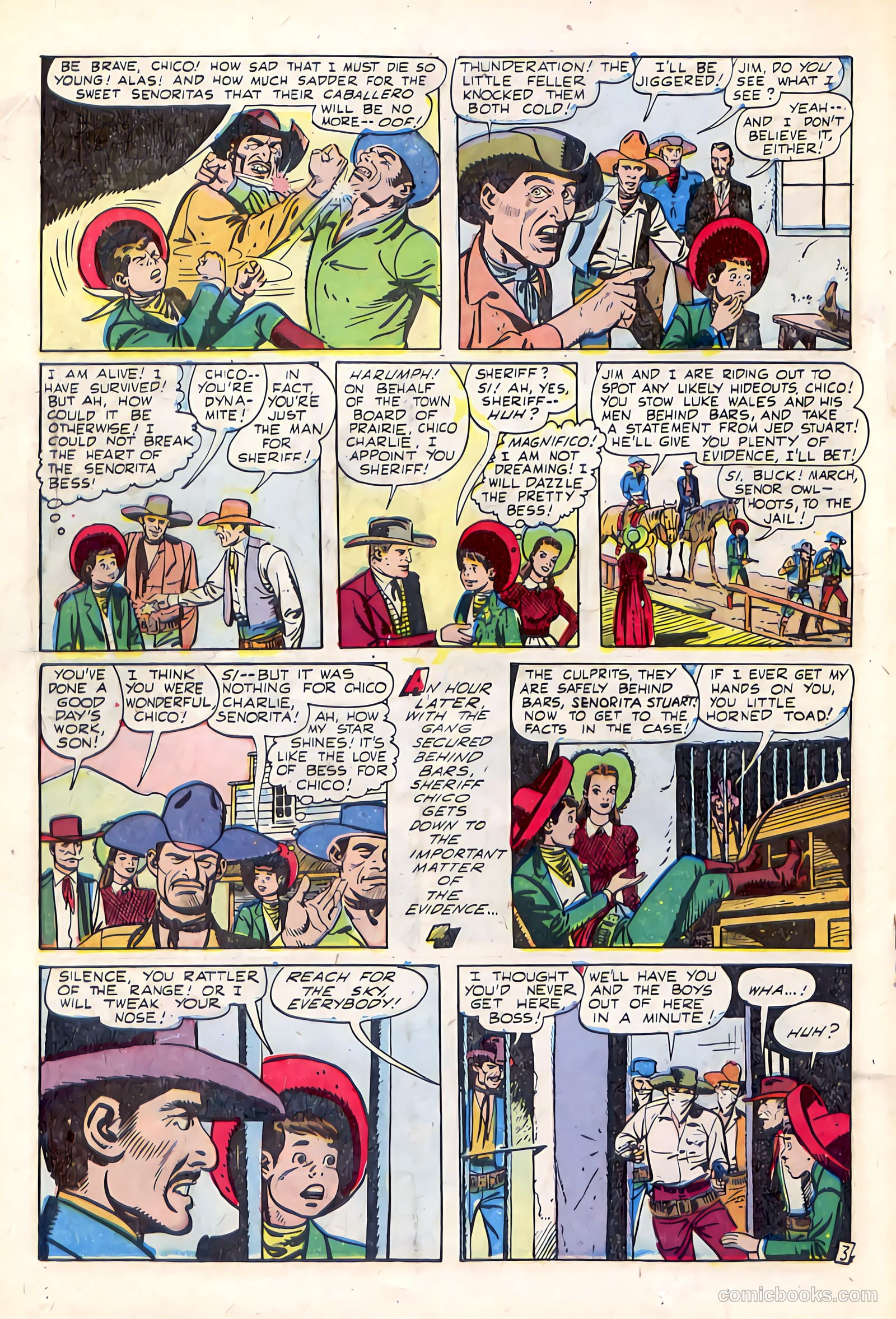 Billy West #8 (1950) — page 18 of 36