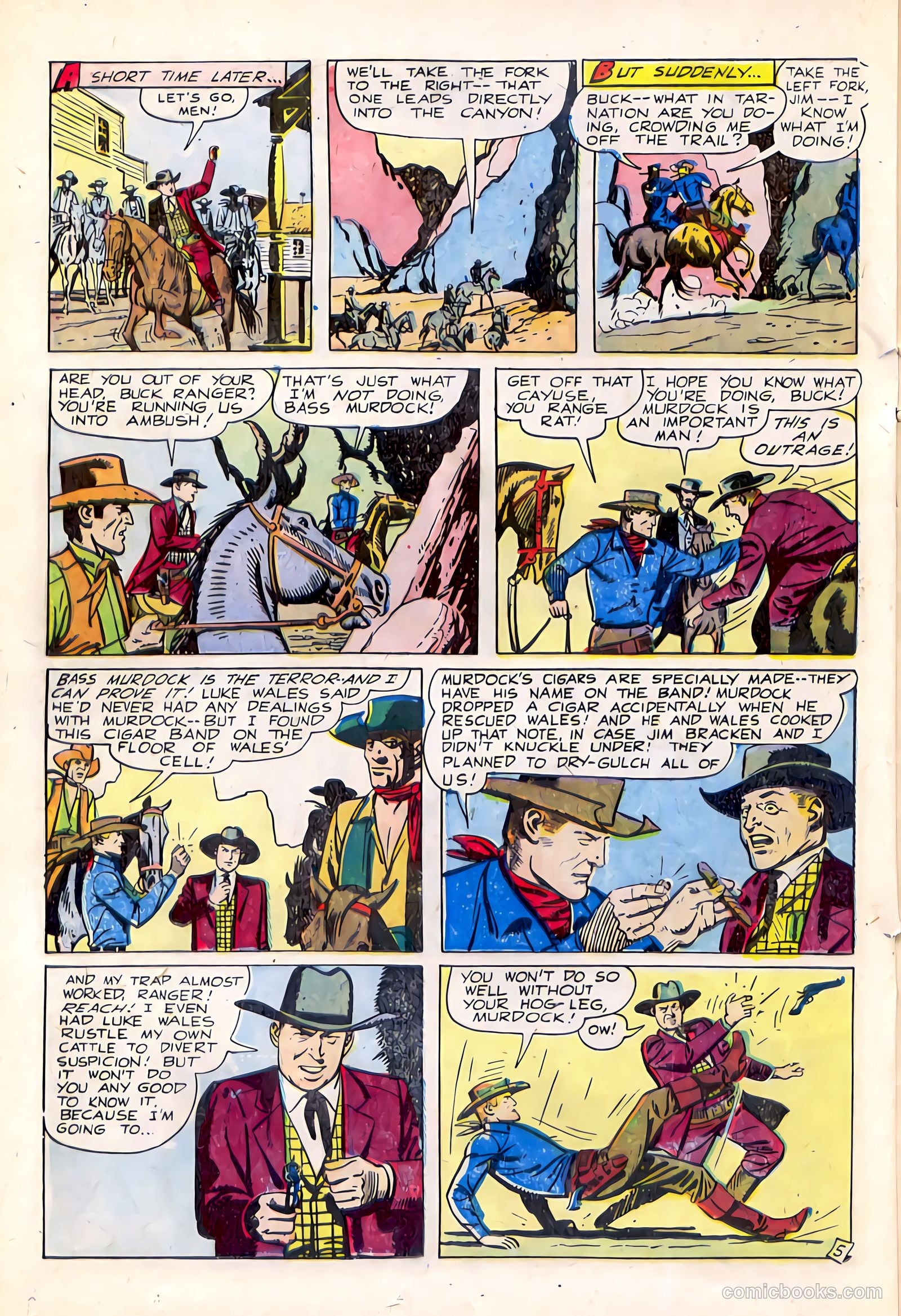 Billy West #8 (1950) — page 20 of 36