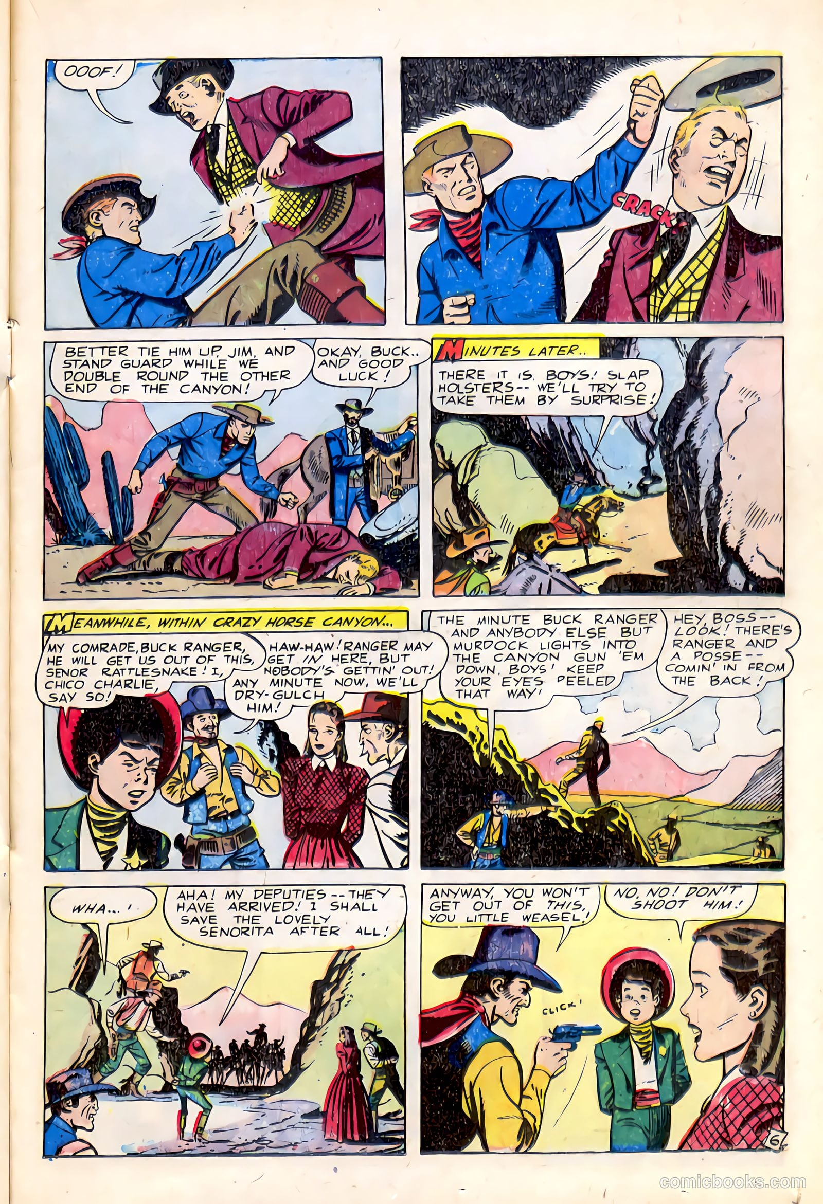 Billy West #8 (1950) — page 21 of 36