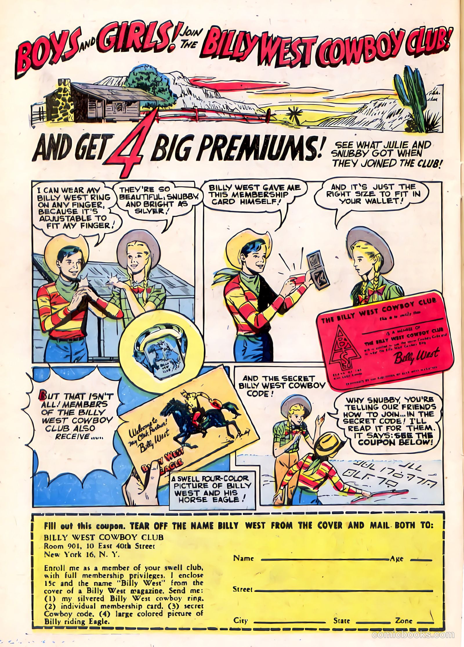 Billy West #8 (1950) — page 26 of 36