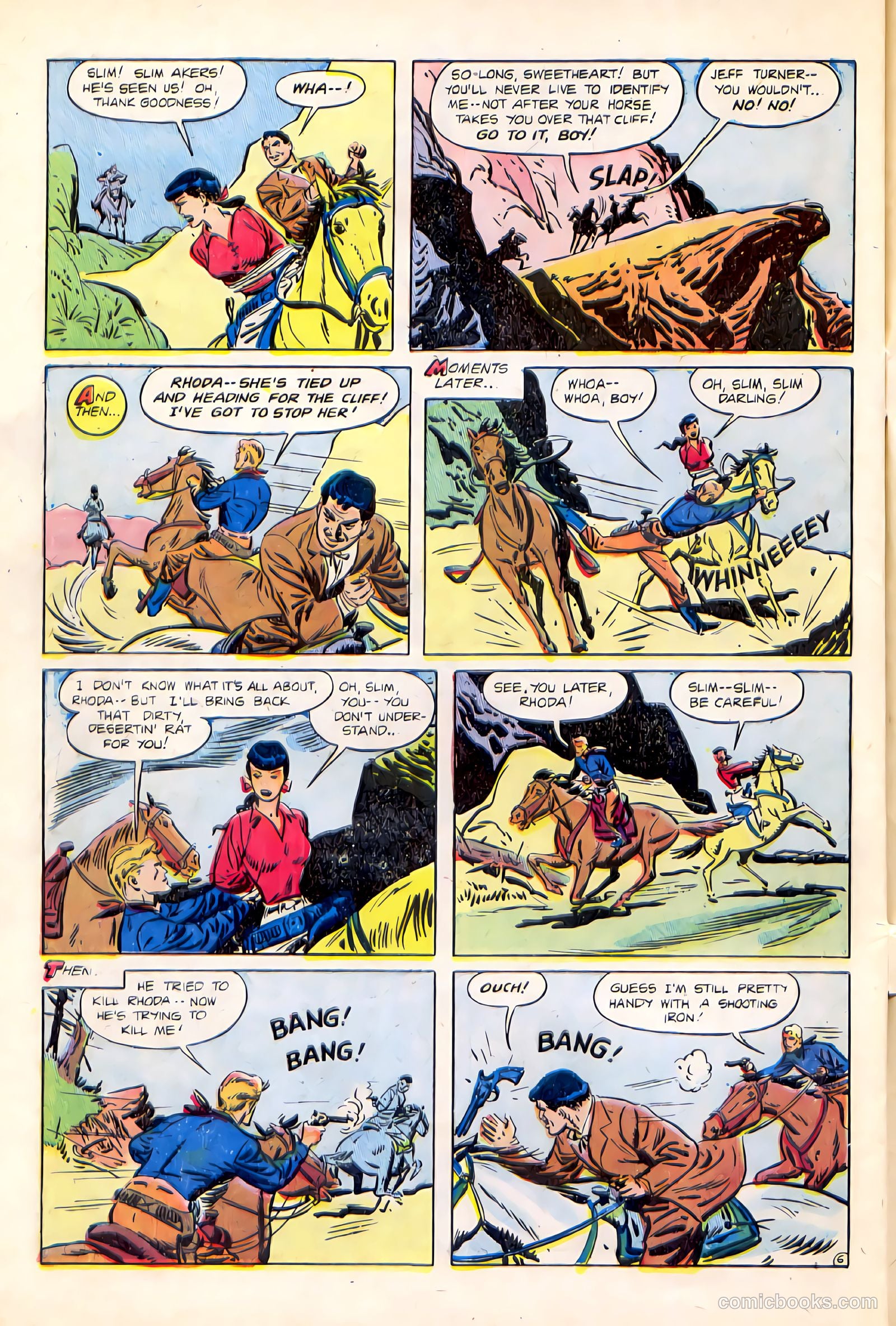 Billy West #8 (1950) — page 32 of 36