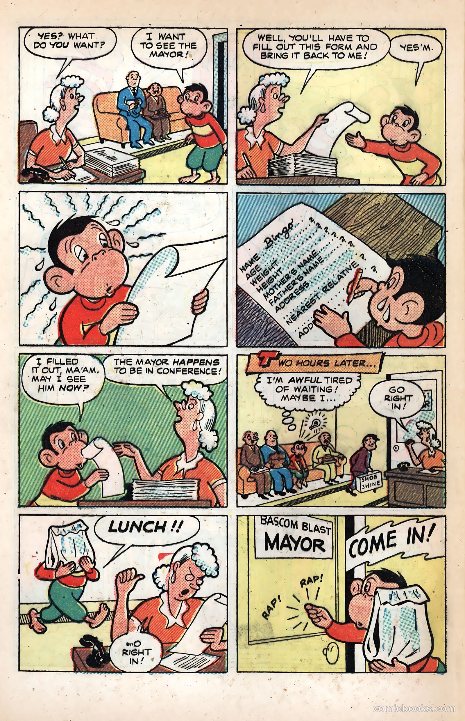 Bingo #1 (1951) — page 16 of 36