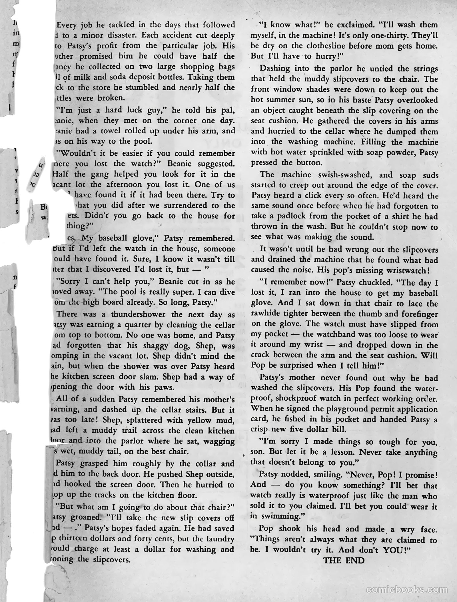 Bingo #1 (1951) — page 35 of 36