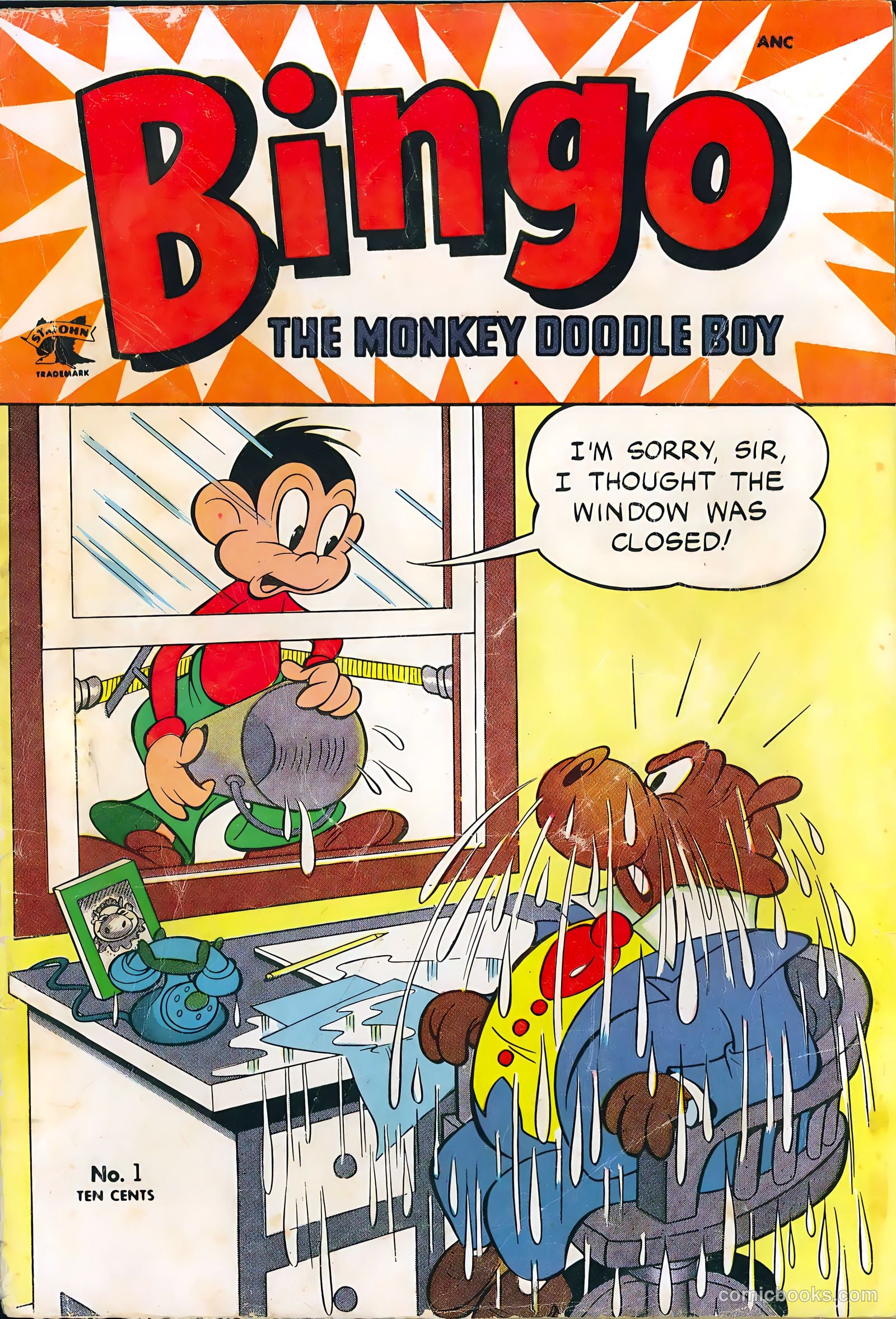 Bingo, the Monkey Doodle Boy #1 cover