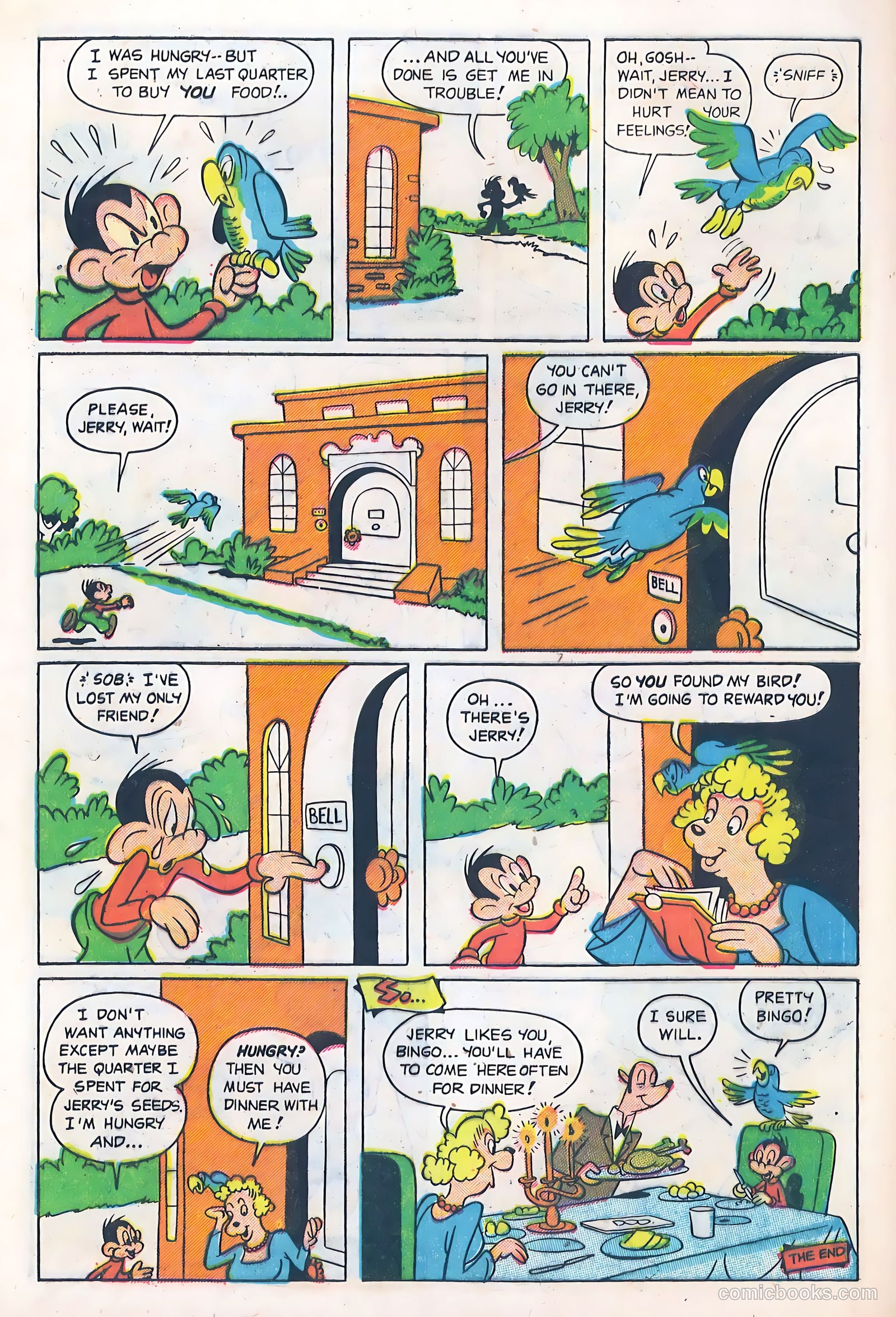 Bingo, the Monkey Doodle Boy #1 (1953) — page 8 of 36