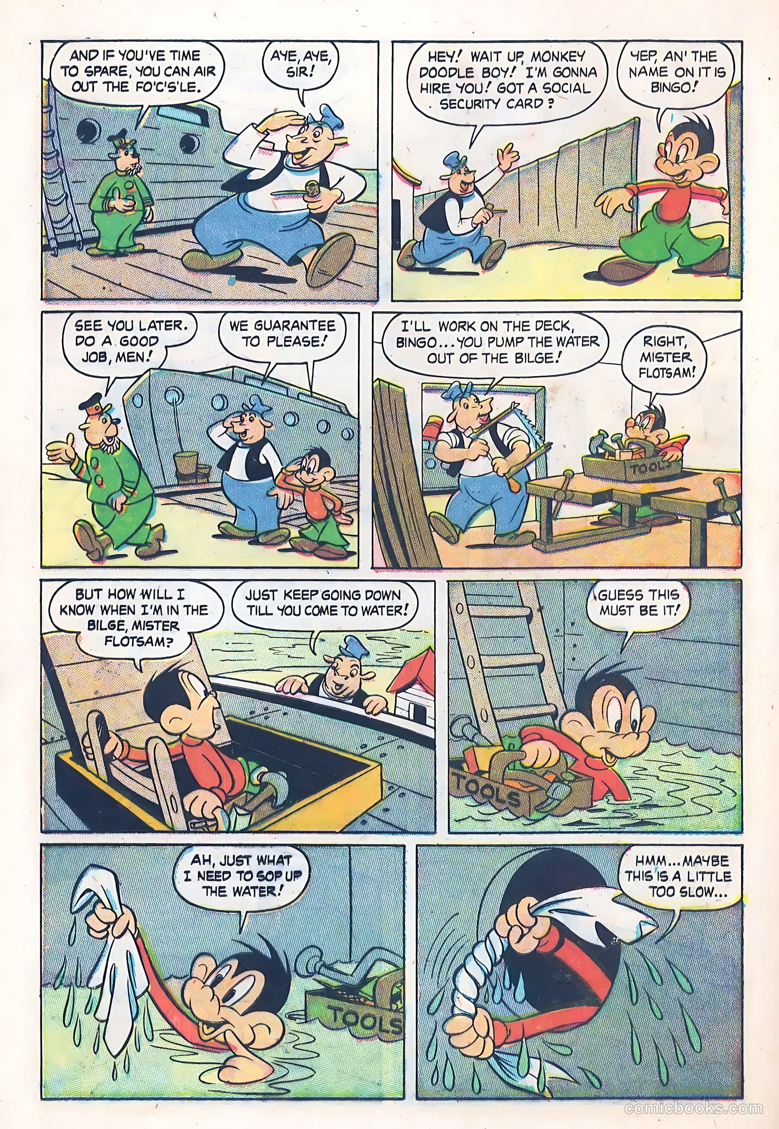 Bingo, the Monkey Doodle Boy #1 (1953) — page 16 of 36