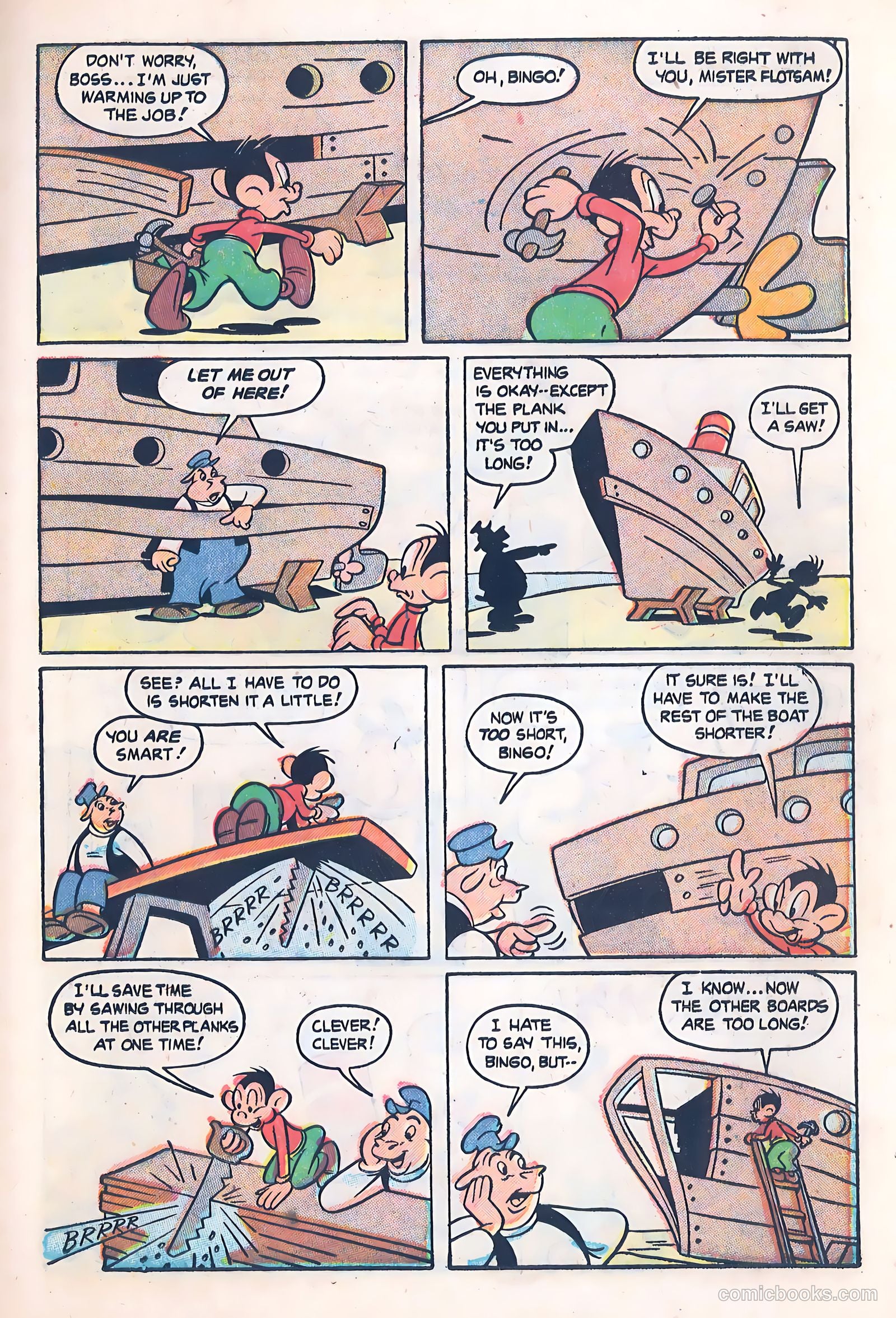 Bingo, the Monkey Doodle Boy #1 (1953) — page 19 of 36