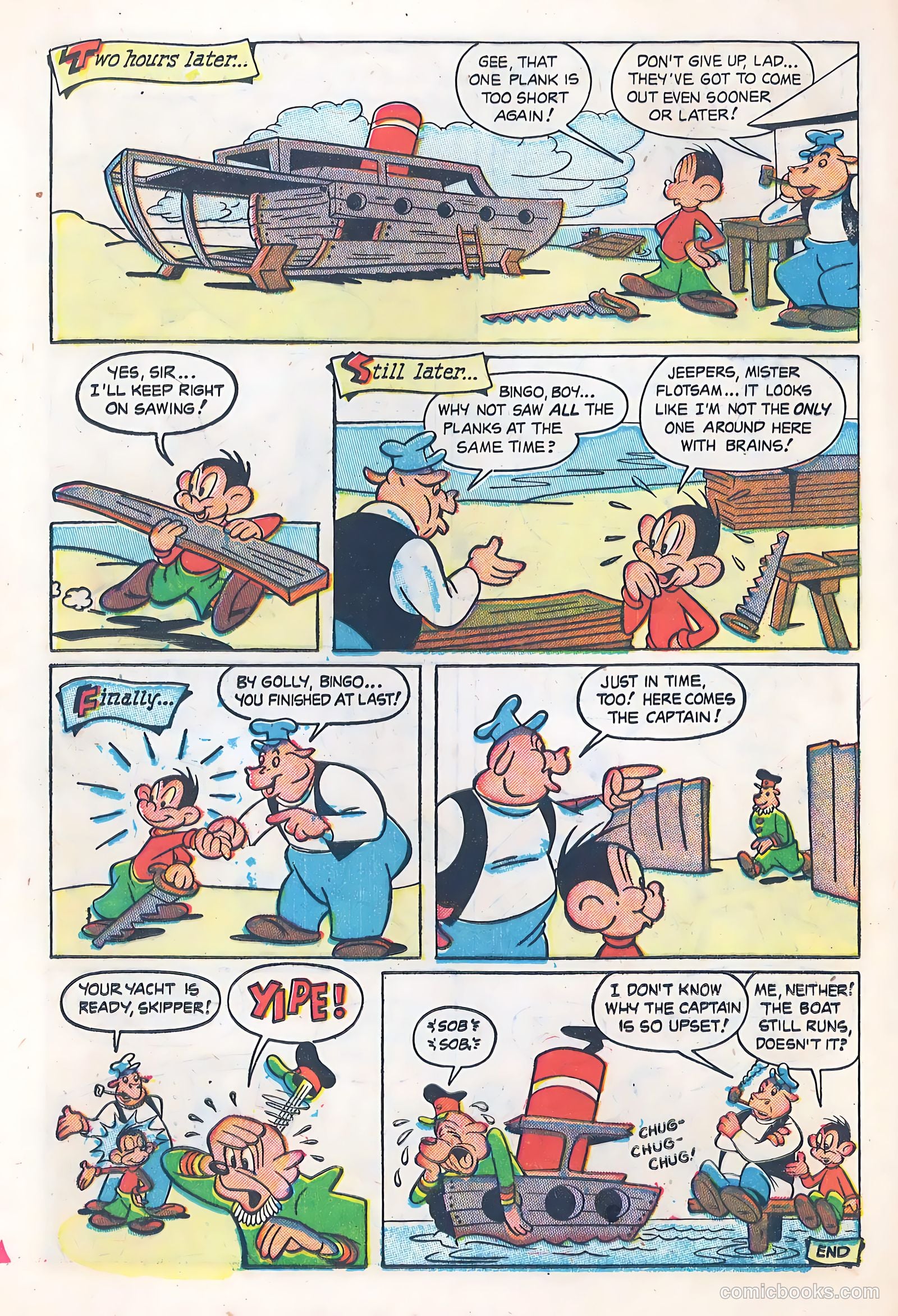 Bingo, the Monkey Doodle Boy #1 (1953) — page 20 of 36