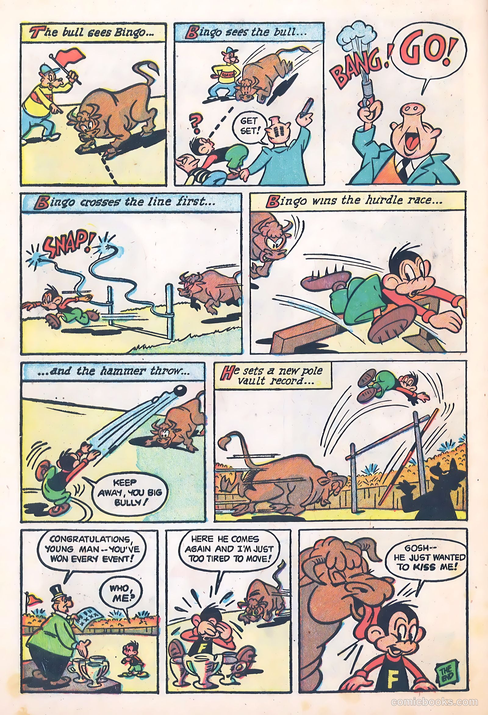 Bingo, the Monkey Doodle Boy #1 (1953) — page 34 of 36