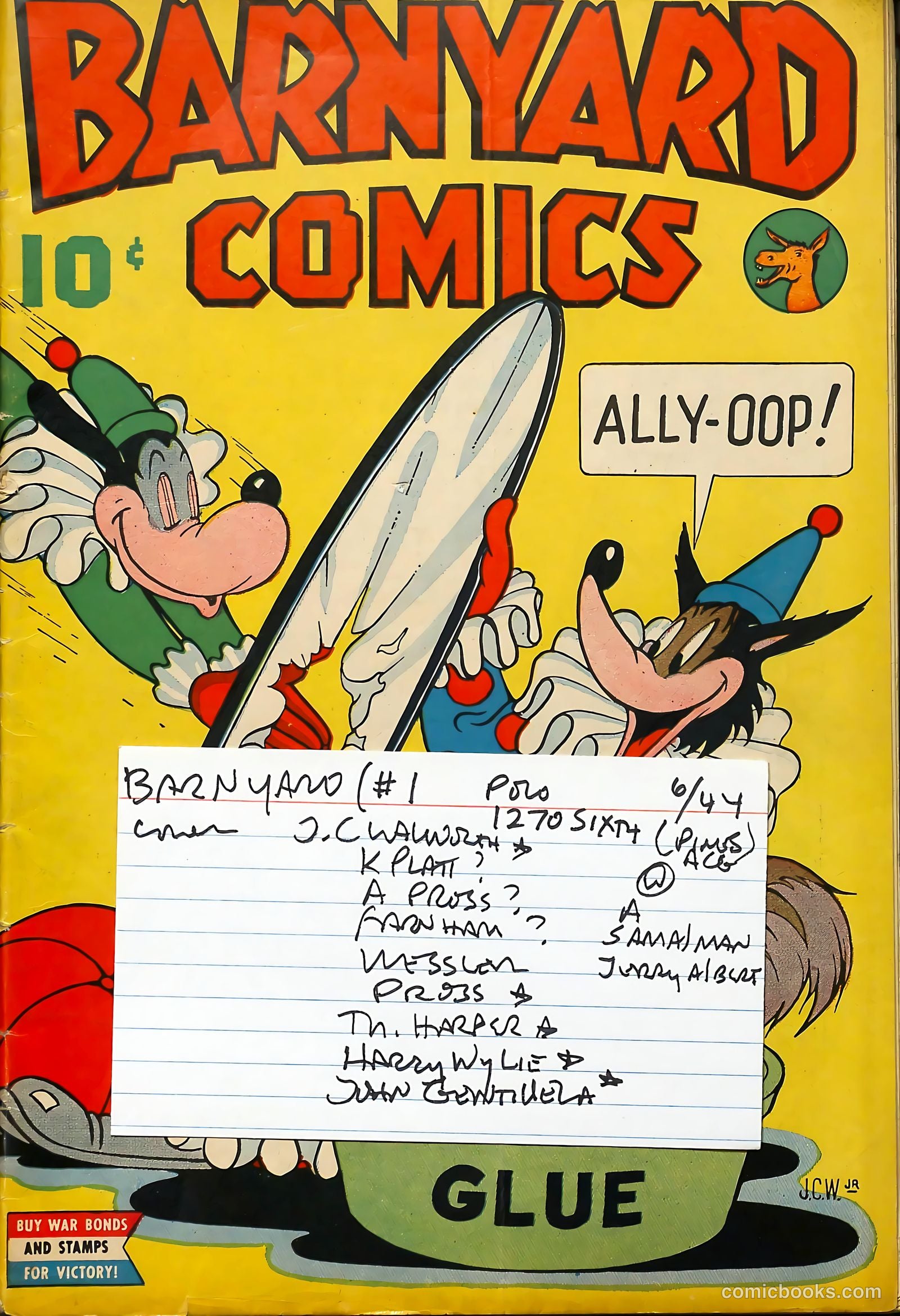 Bird Comics #1 (1986) — page 53 of 53