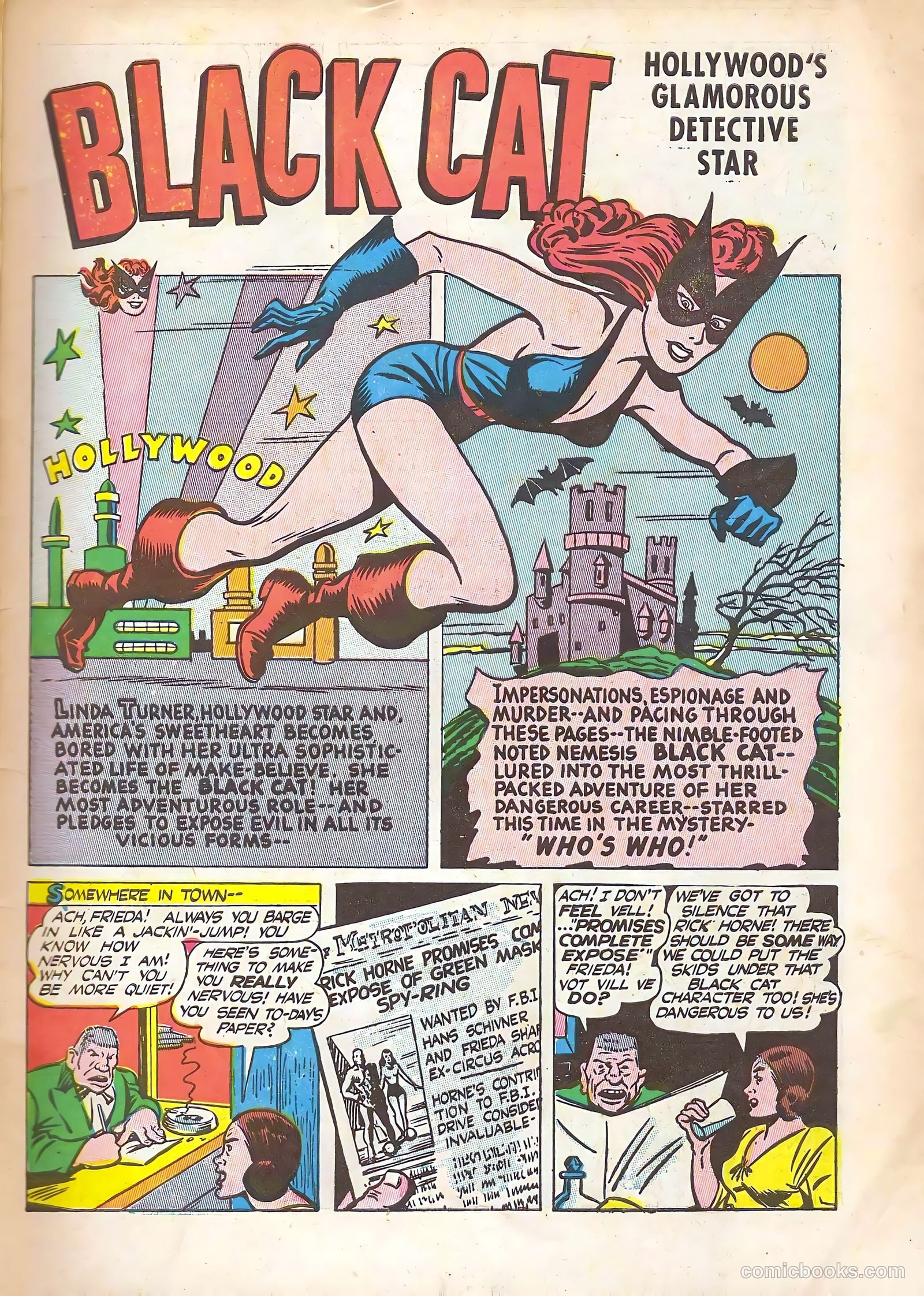 Black Cat #1 (1946) — page 3 of 52