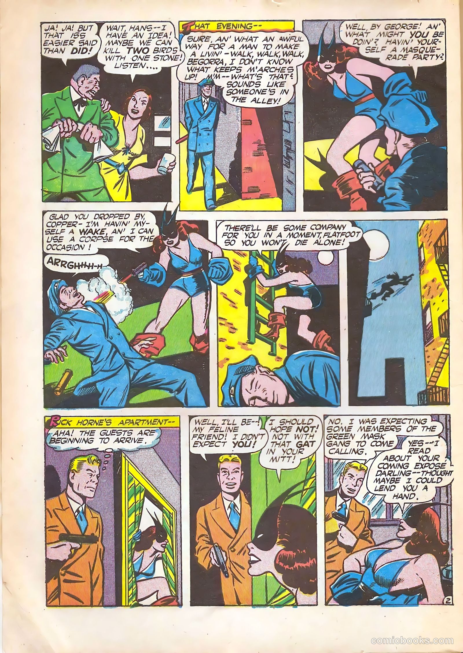 Black Cat #1 (1946) — page 4 of 52