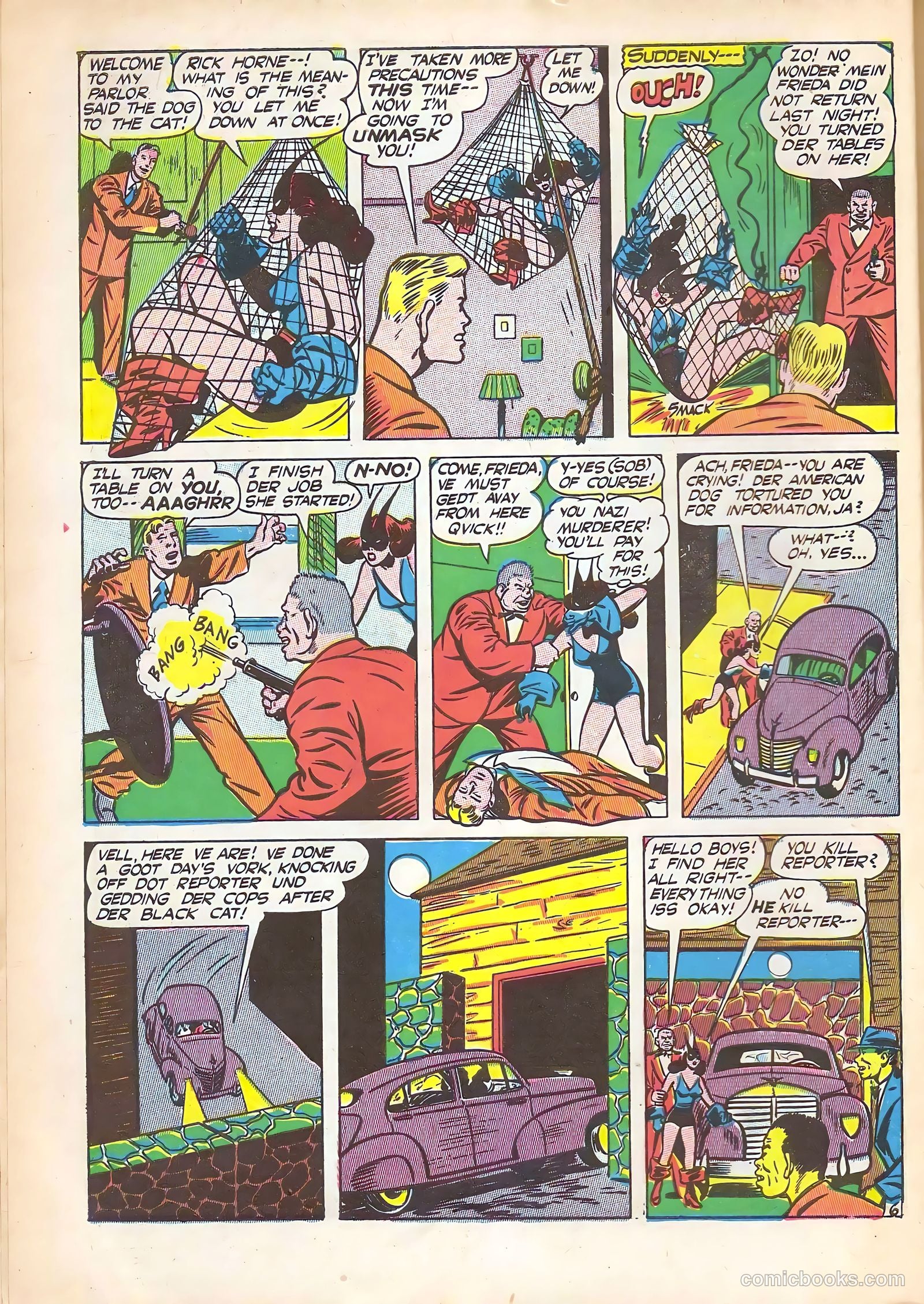 Black Cat #1 (1946) — page 8 of 52