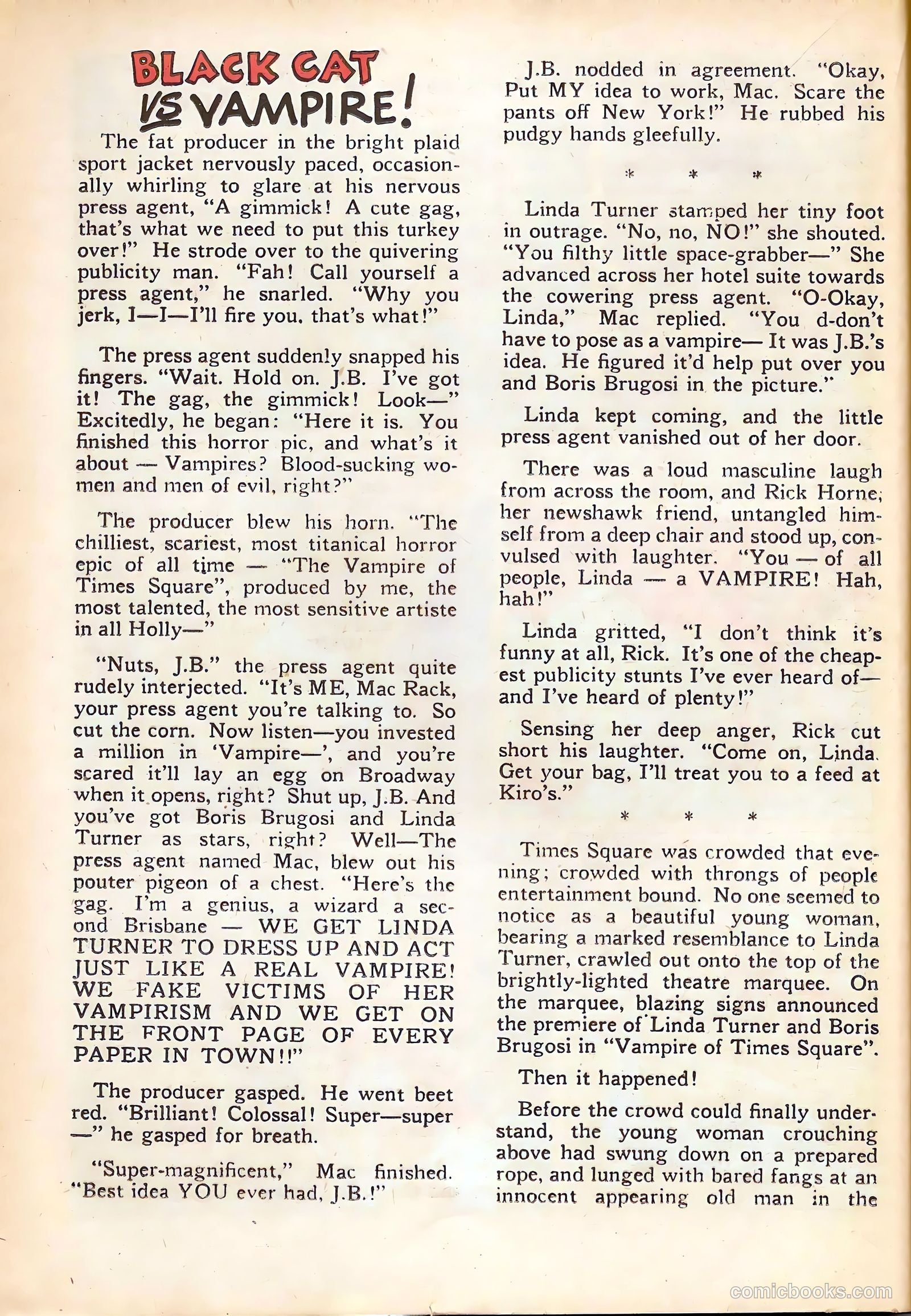 Black Cat #1 (1946) — page 22 of 52