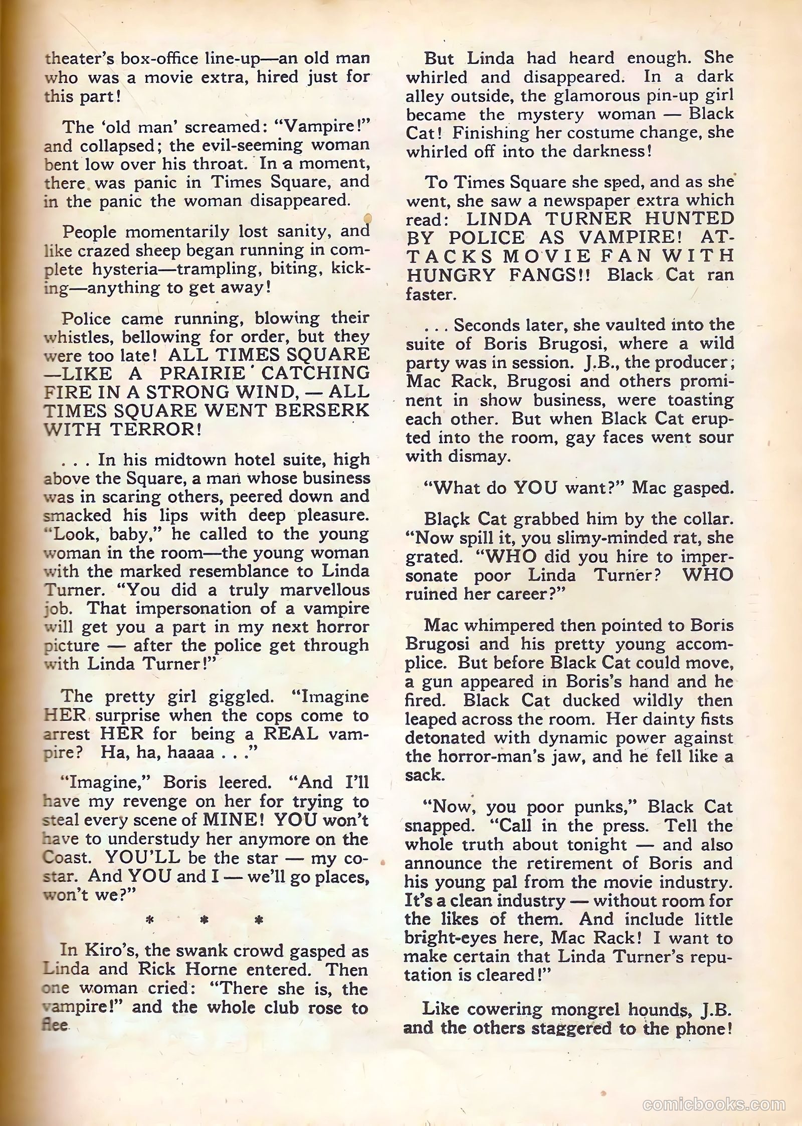 Black Cat #1 (1946) — page 23 of 52