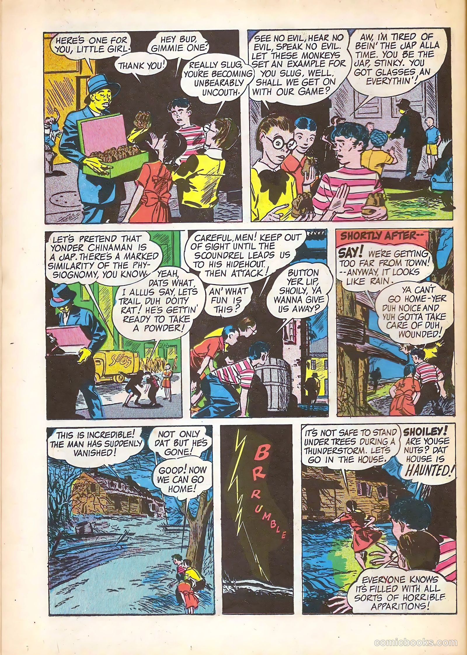 Black Cat #1 (1946) — page 38 of 52